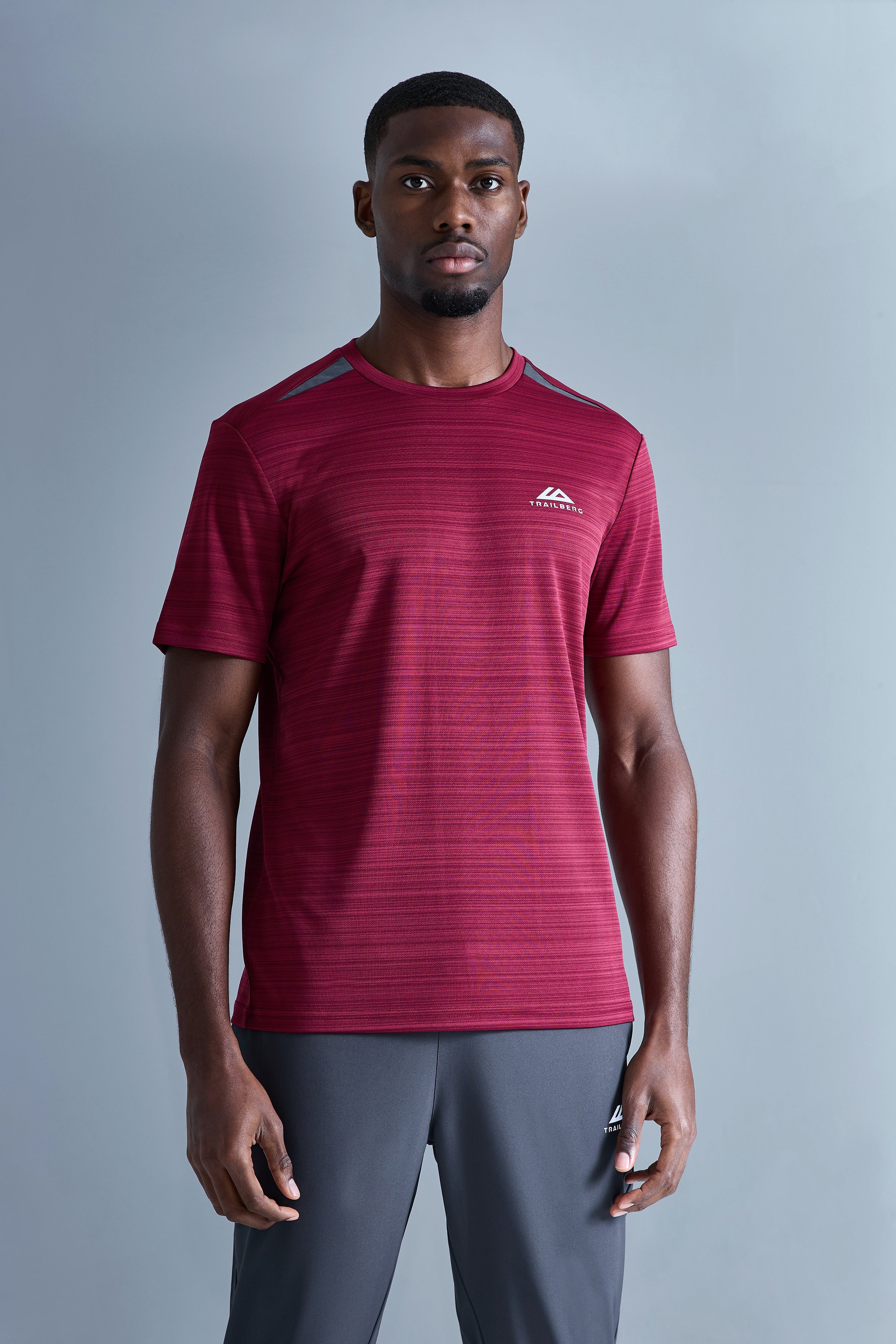 AW25 Cloud Essentials Twinset - Crimson Red/Volcano Grey