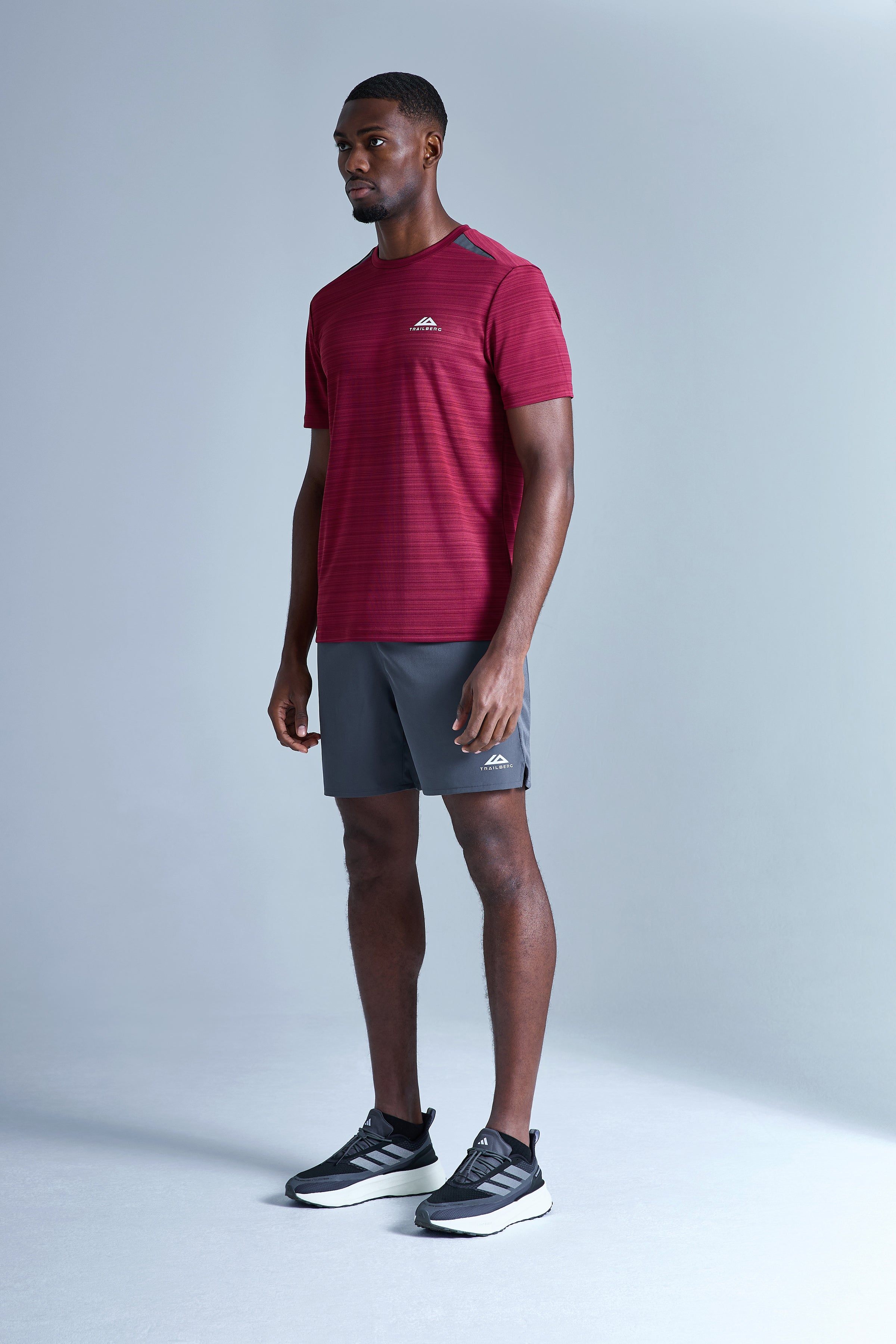 AW25 Cloud Essentials Twinset - Crimson Red/Volcano Grey