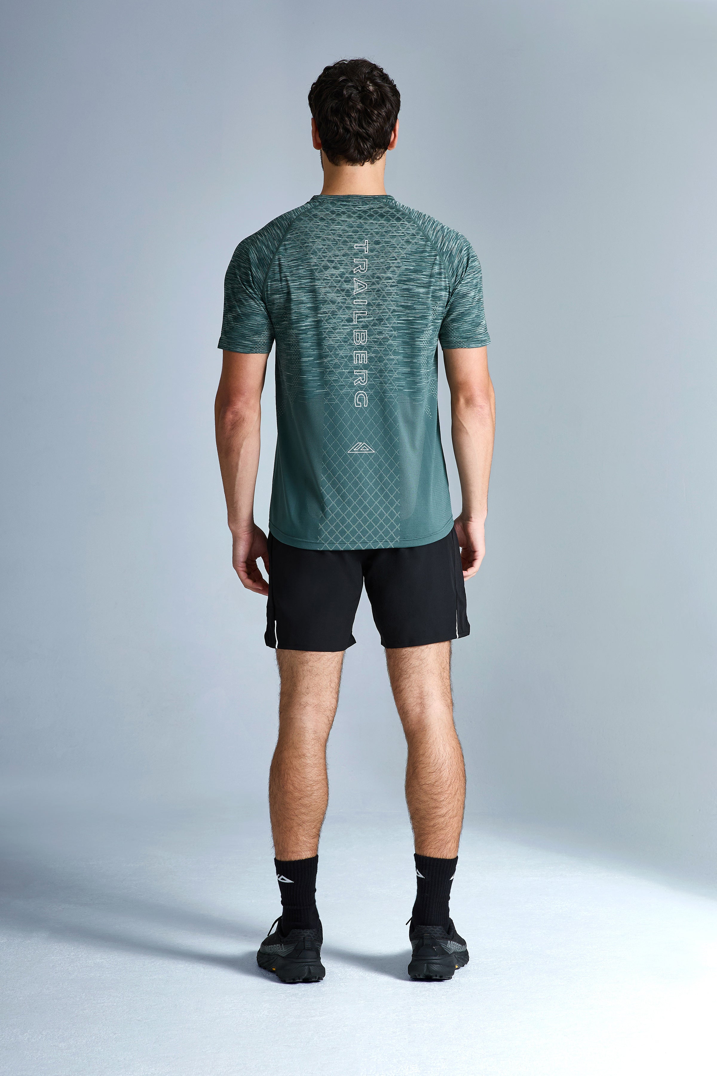 Stride Seamless Tee - Evergreen Mist/Moss Green/Pine Fern/Aloe Frost