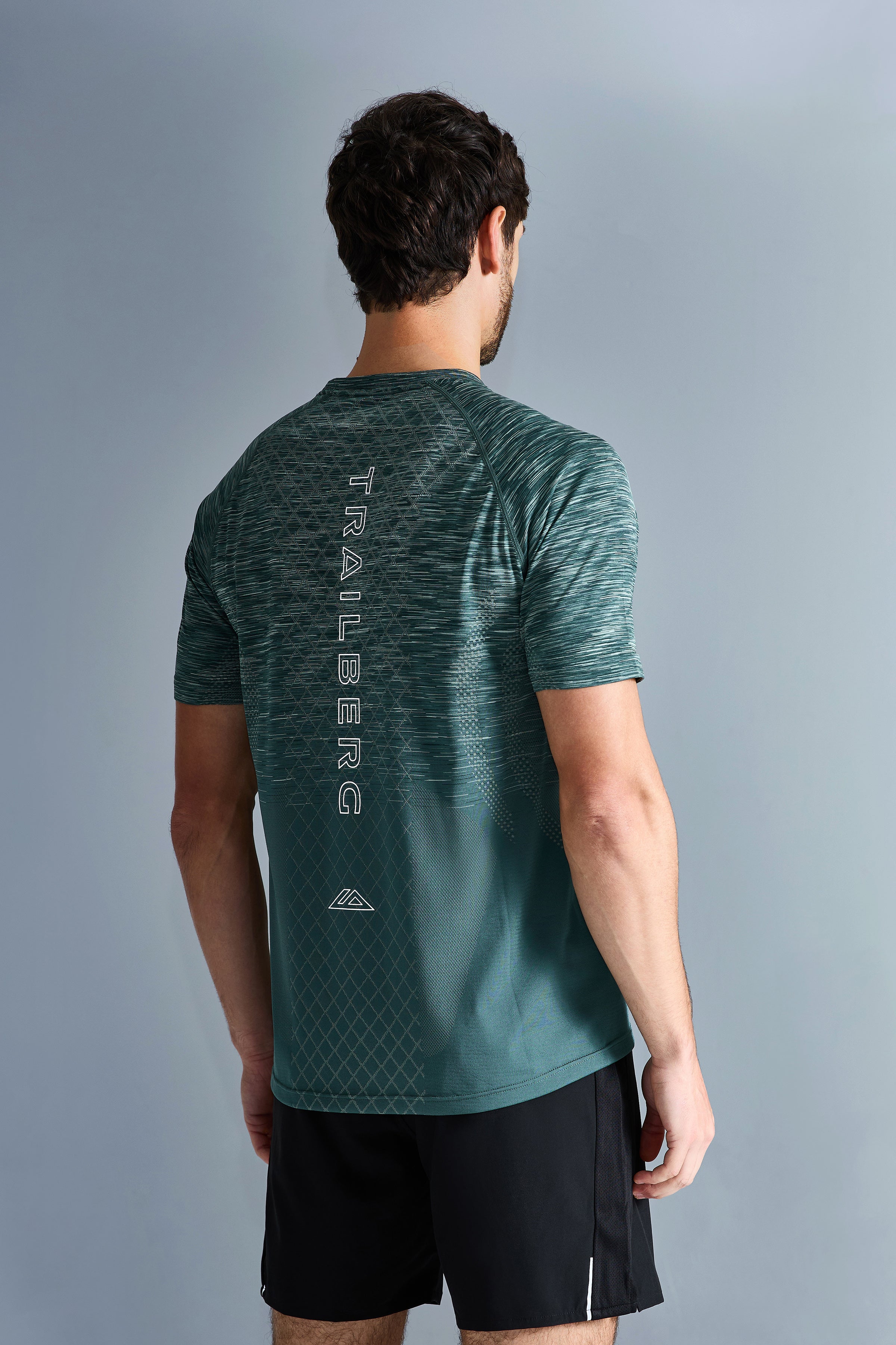 Stride Seamless Tee - Evergreen Mist/Moss Green/Pine Fern/Aloe Frost