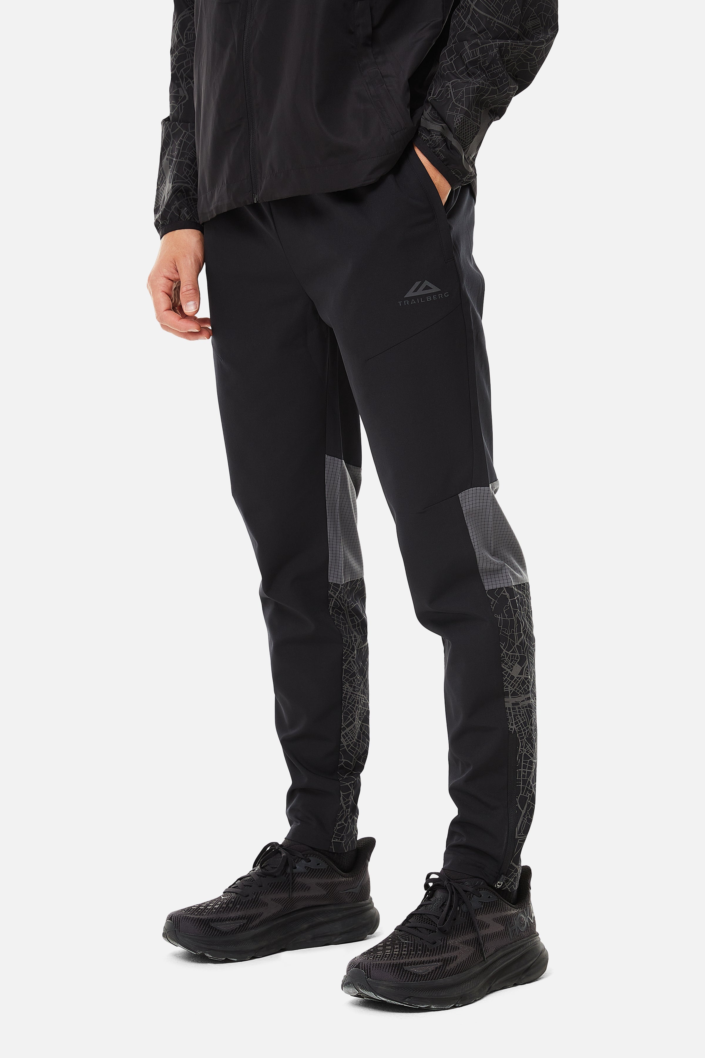 GENEVA PANT - BLACK/GREY