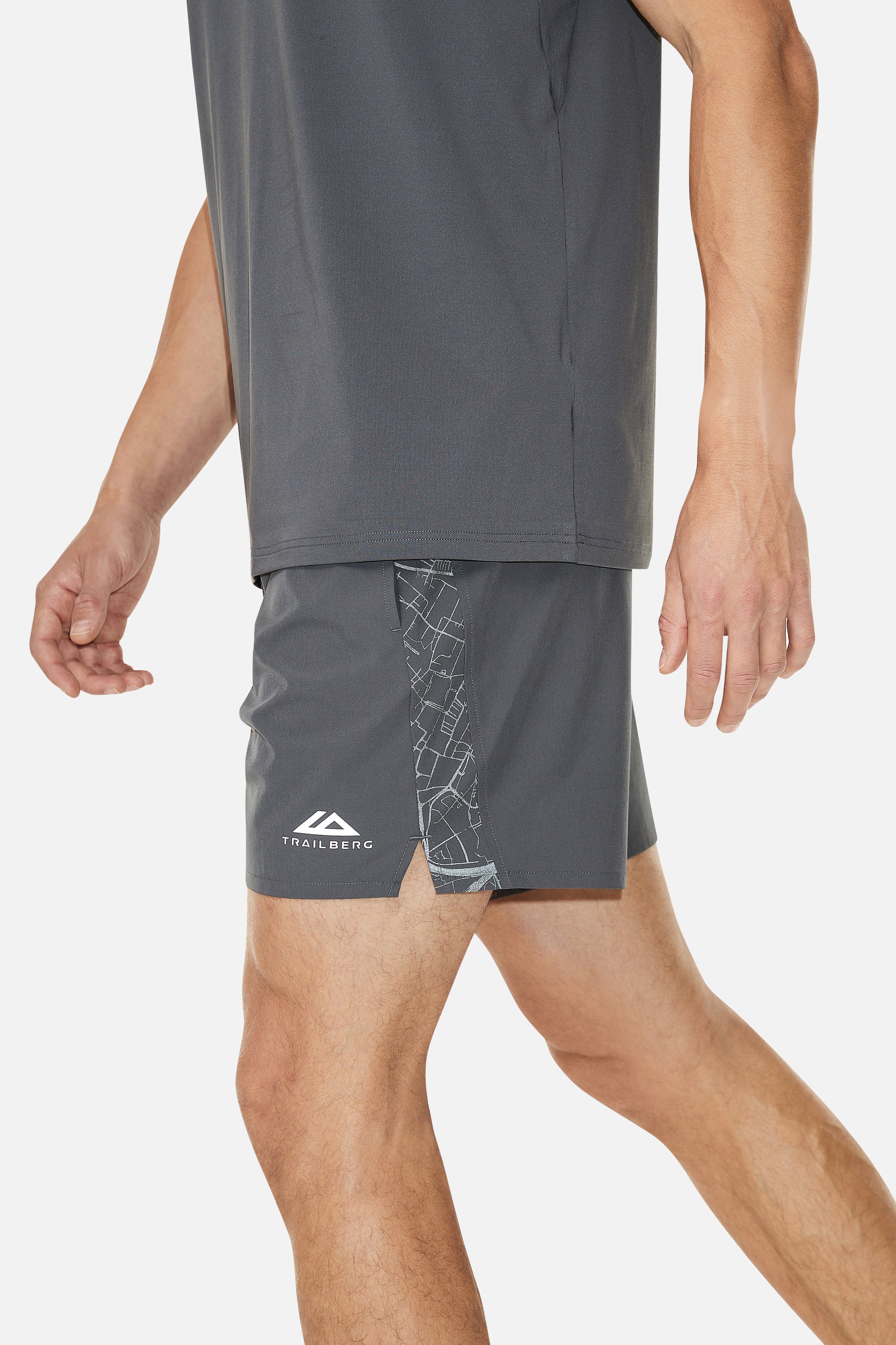 GENEVA 2.0 SHORT - CHARCOAL GREY