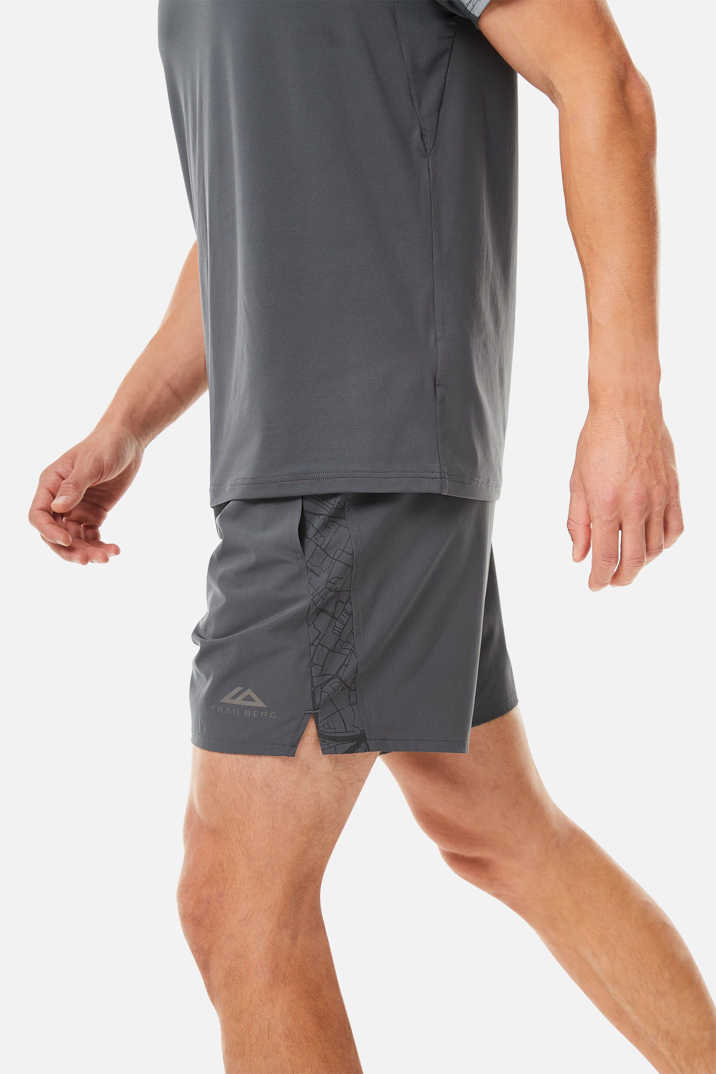 GENEVA 2.0 SHORT - CHARCOAL GREY