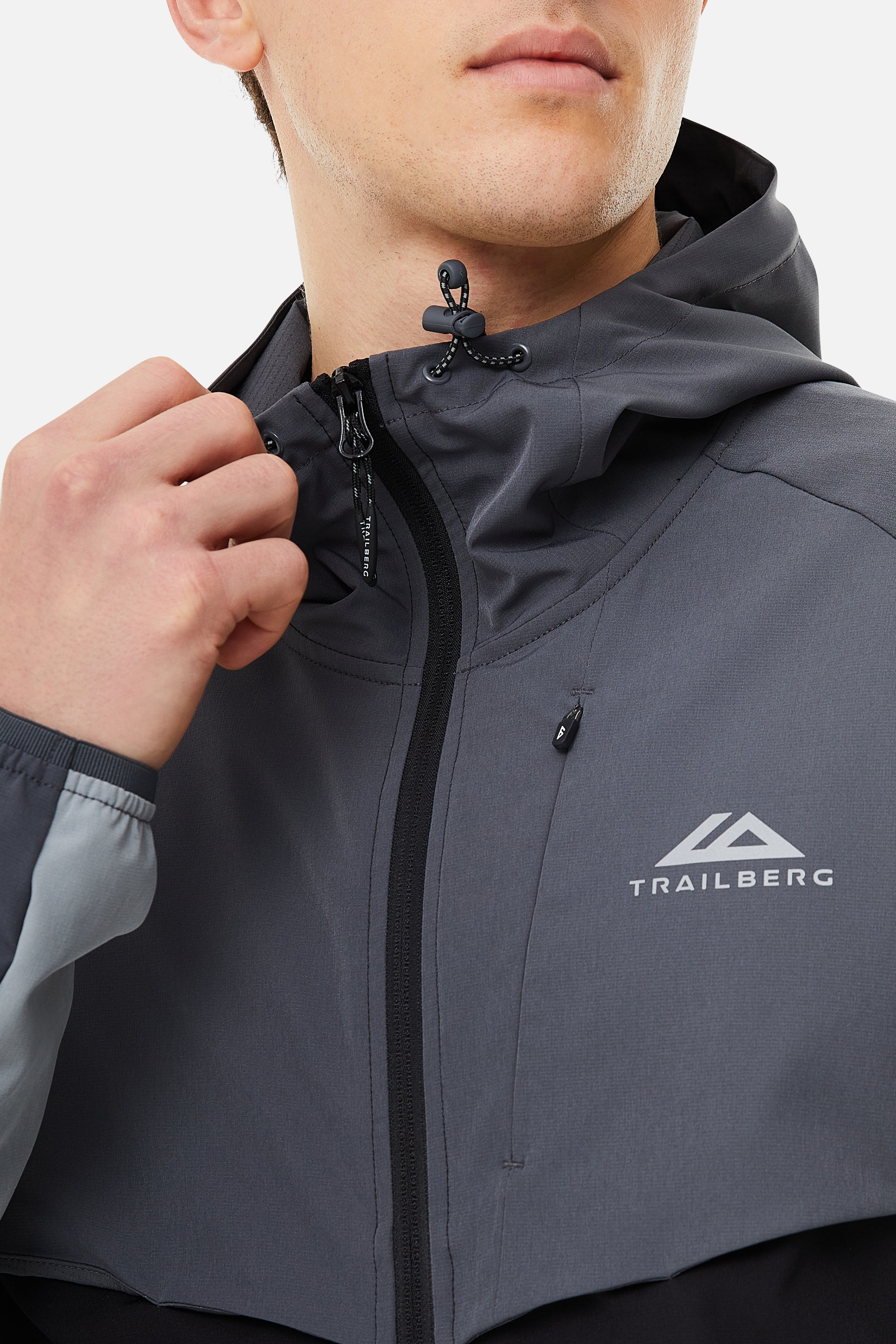 Tricolour 2.0 Hood - Black/Iron Grey/Moon Grey