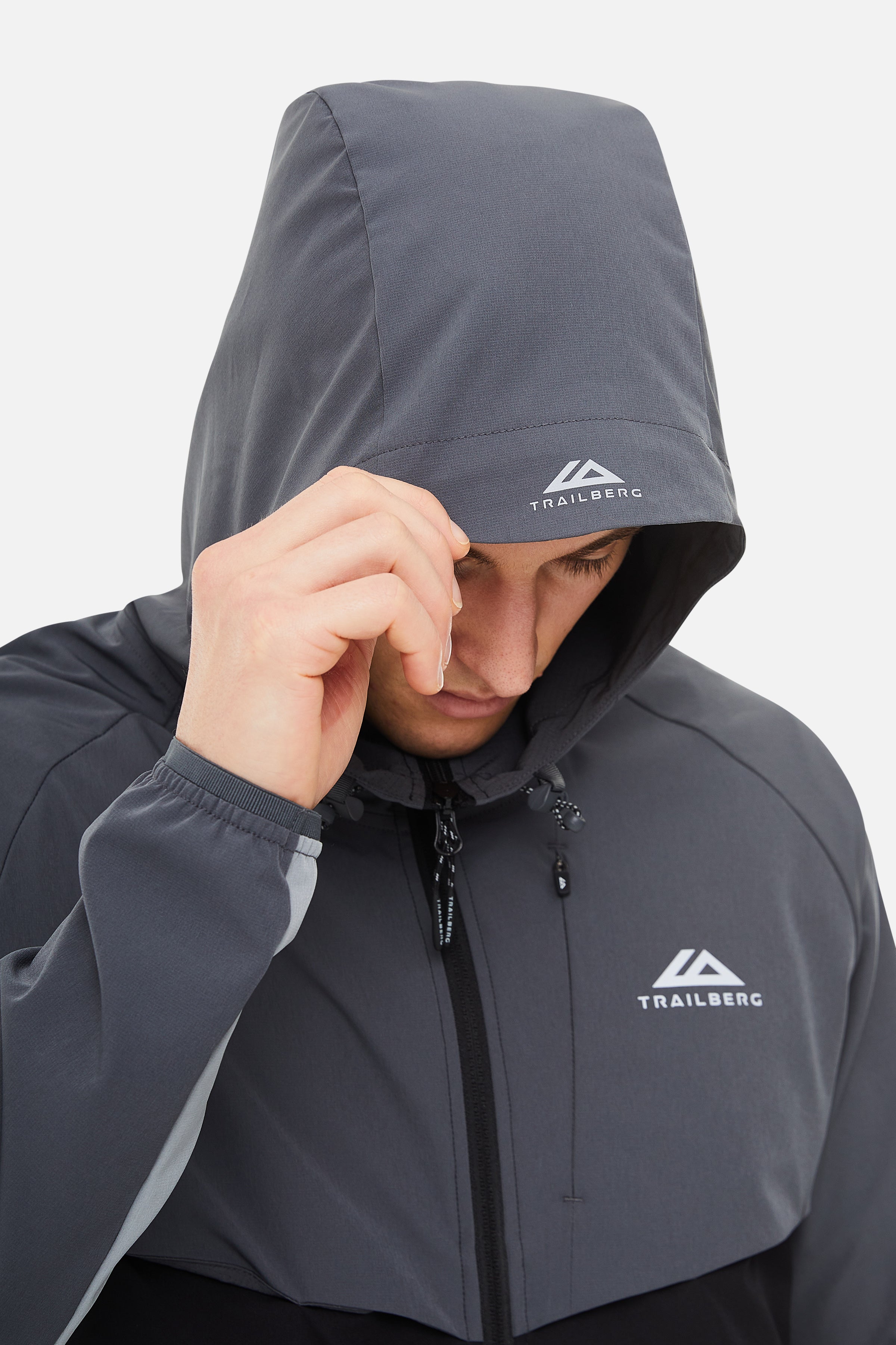 Tricolour 2.0 Hood - Black/Iron Grey/Moon Grey