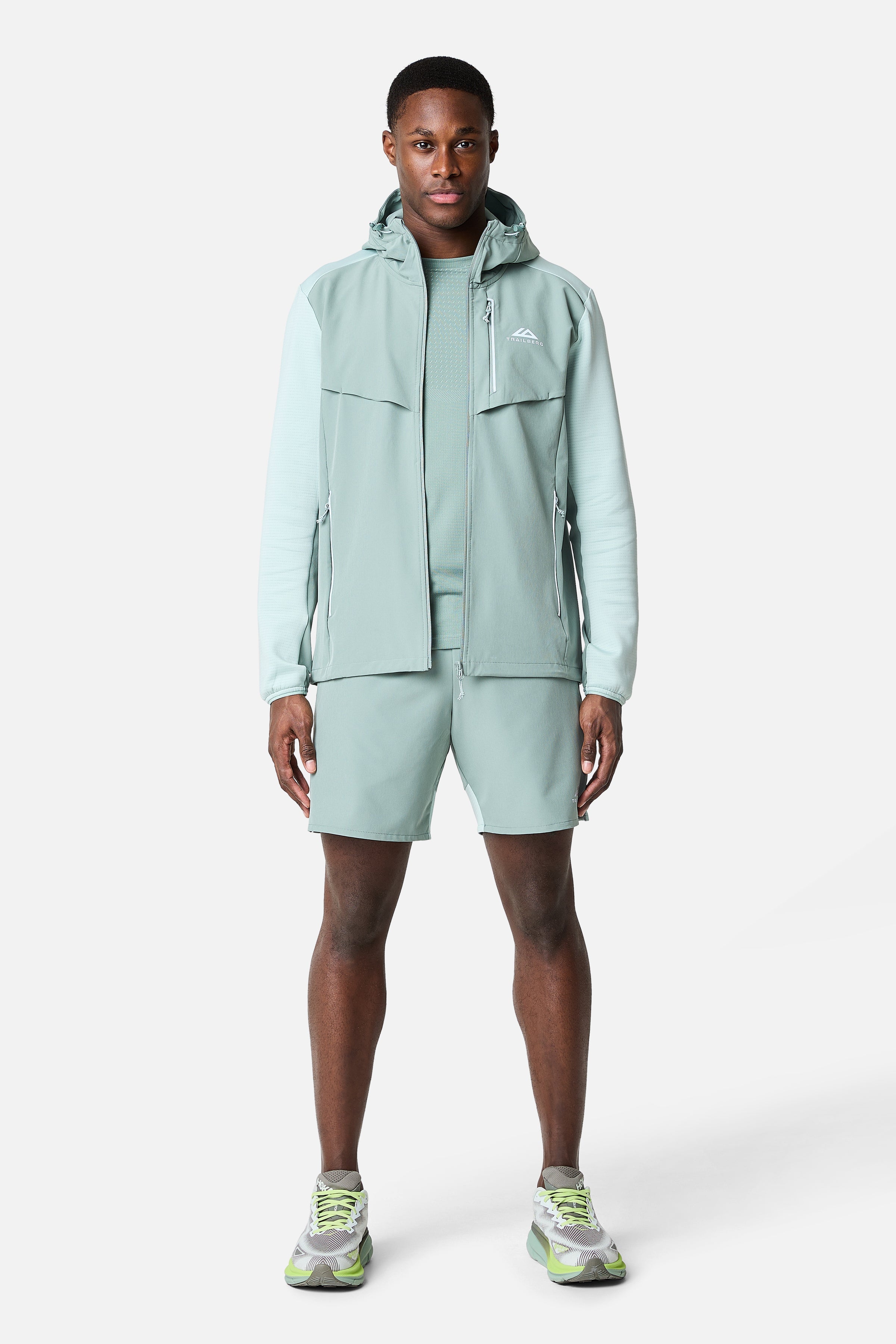 Rapid Dash 3.0 Hood - Willow Green/Tide Mist
