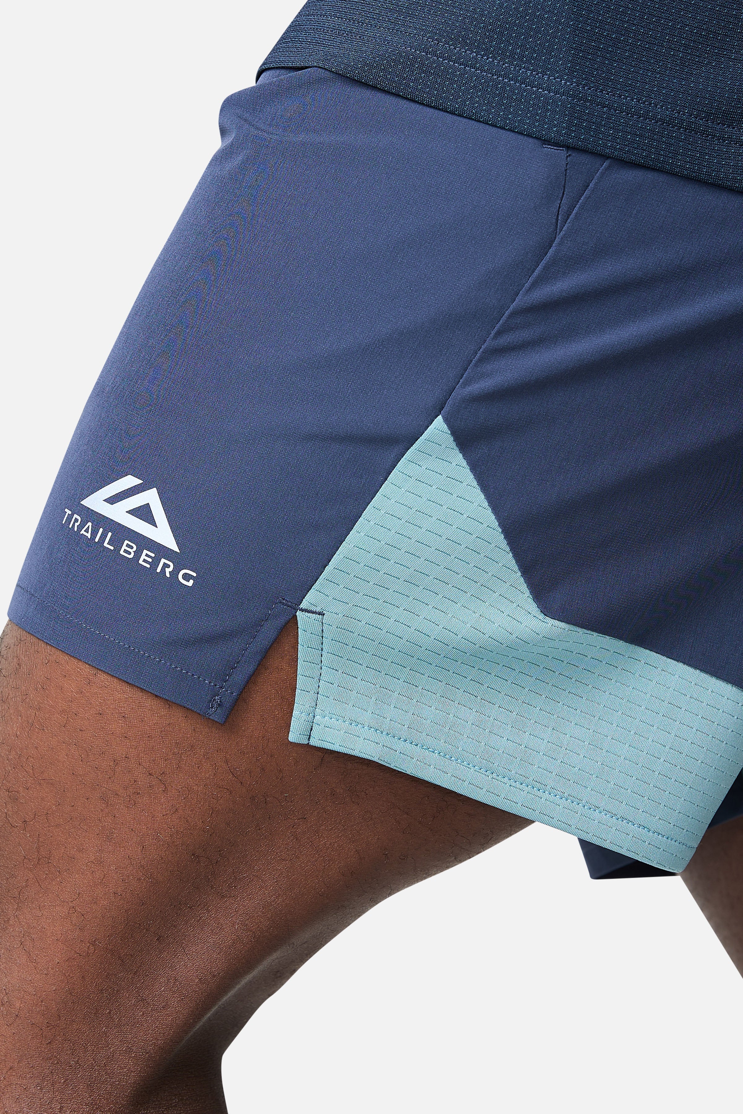 Rapid Dash 3.0 Short - Stormblauw/Polare Bries