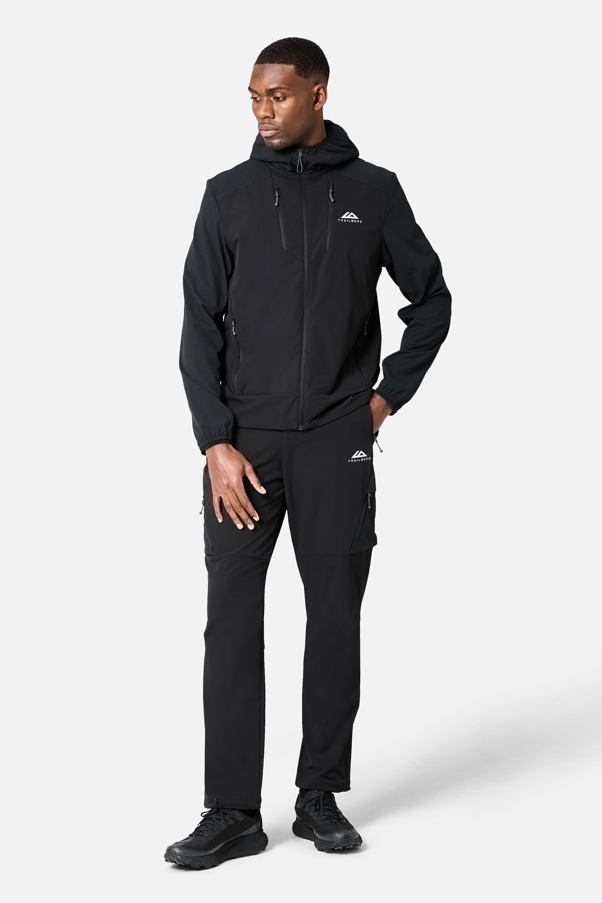 Faltenjura 2.0 Tracksuit - Black