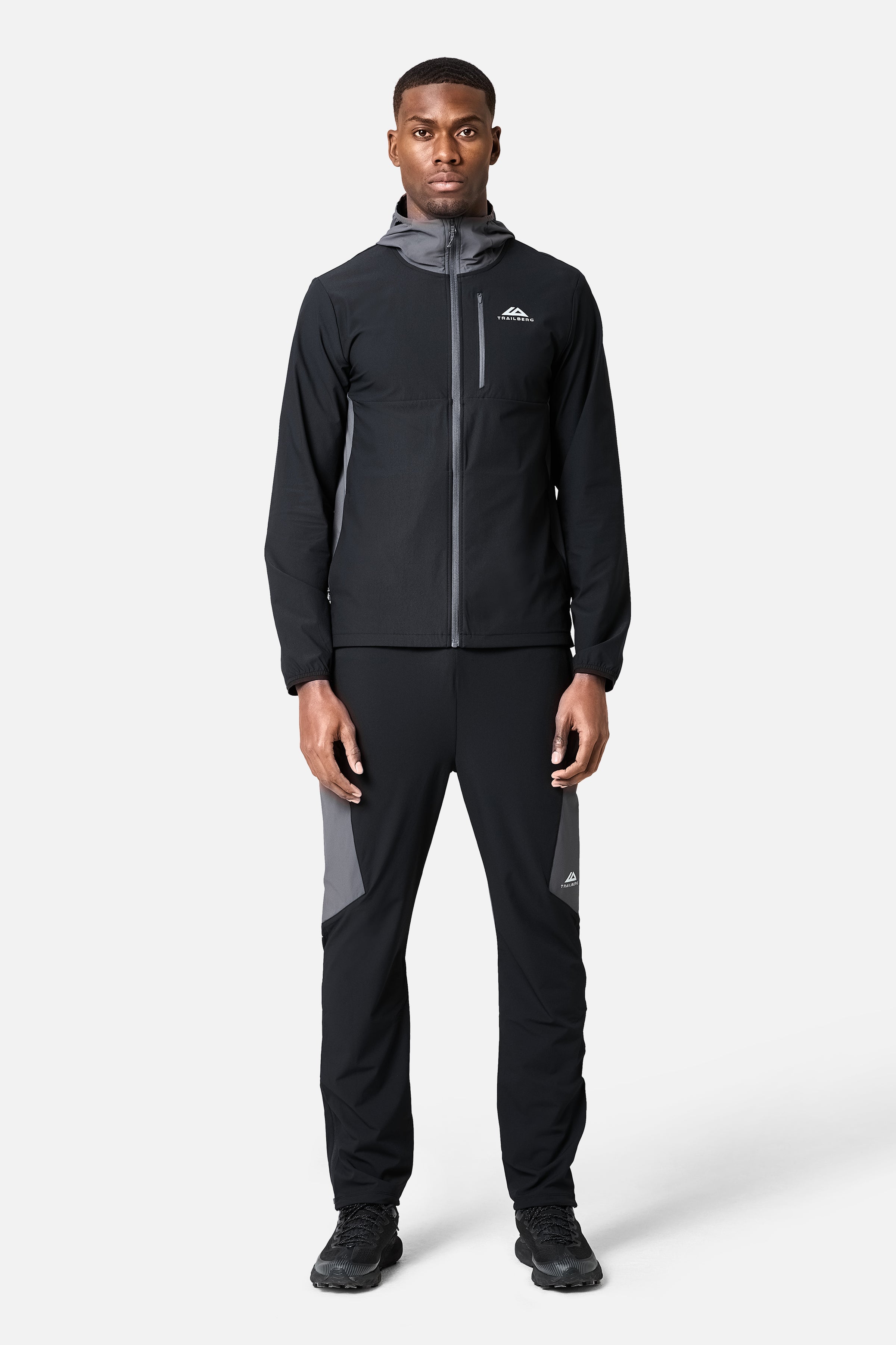 Odyssey 2.0 Tracksuit - Black/Volcano Grey