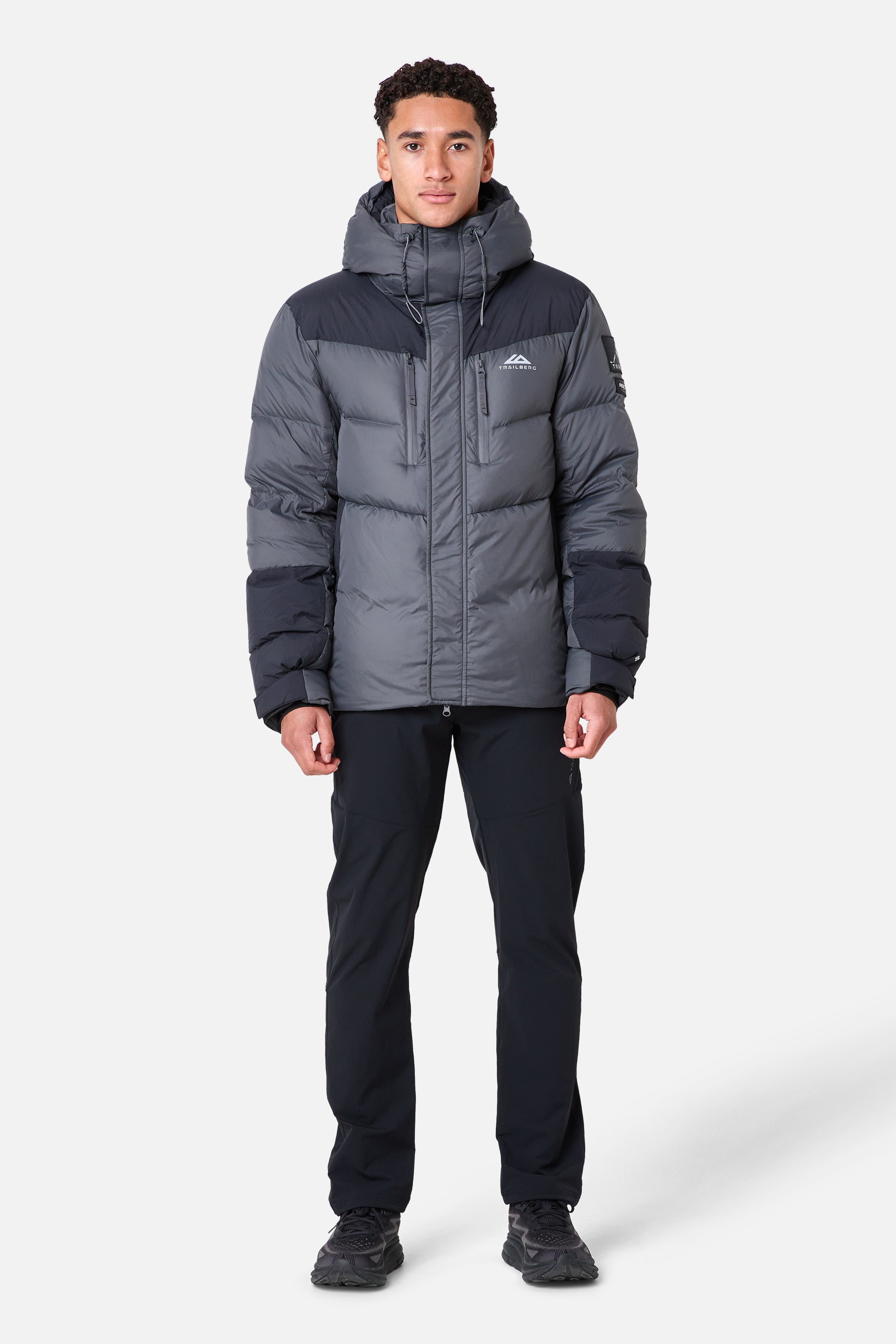 Everest 600F Down Jacket - Volcano Grey/Black
