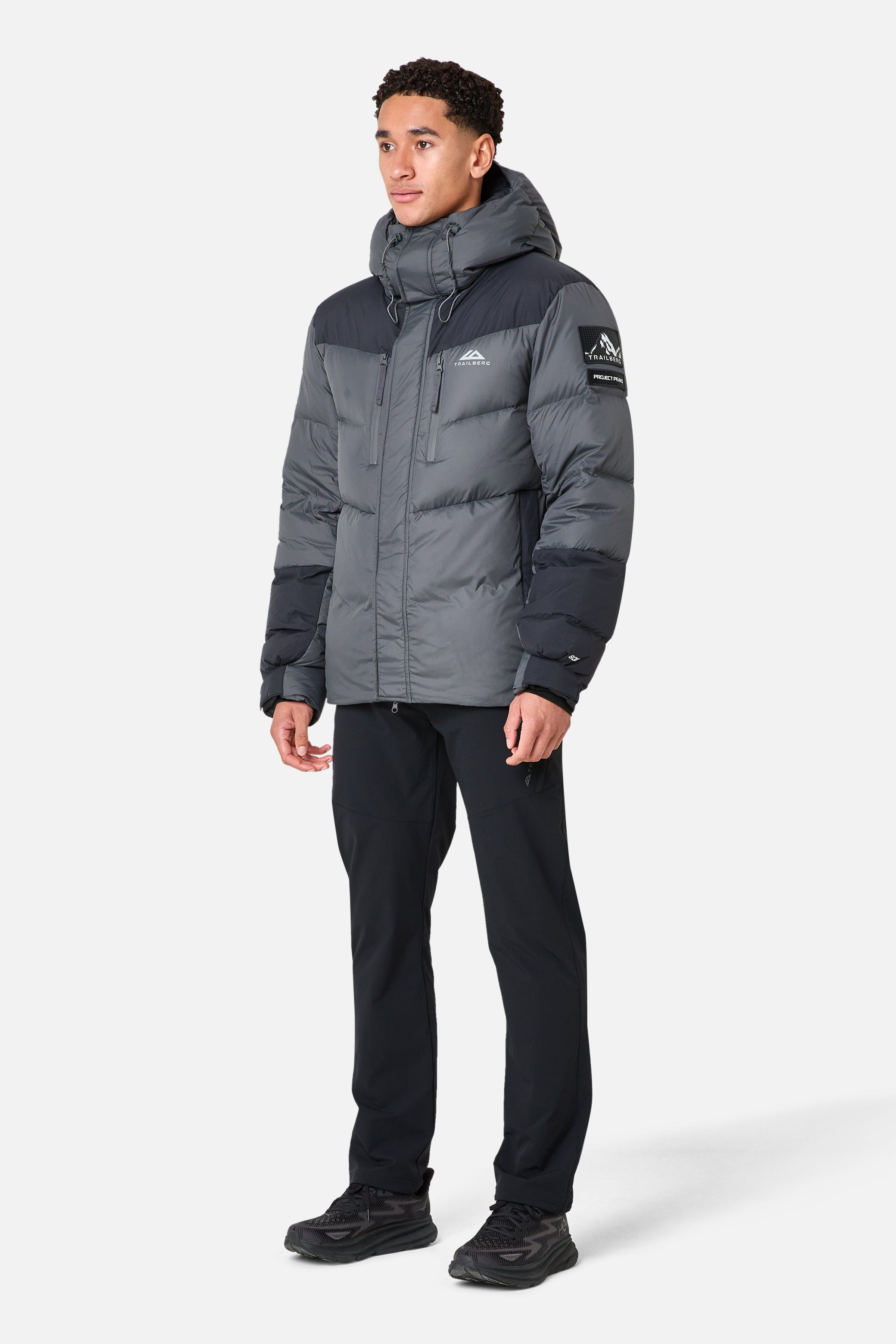 Everest 600F Down Jacket - Volcano Grey/Black
