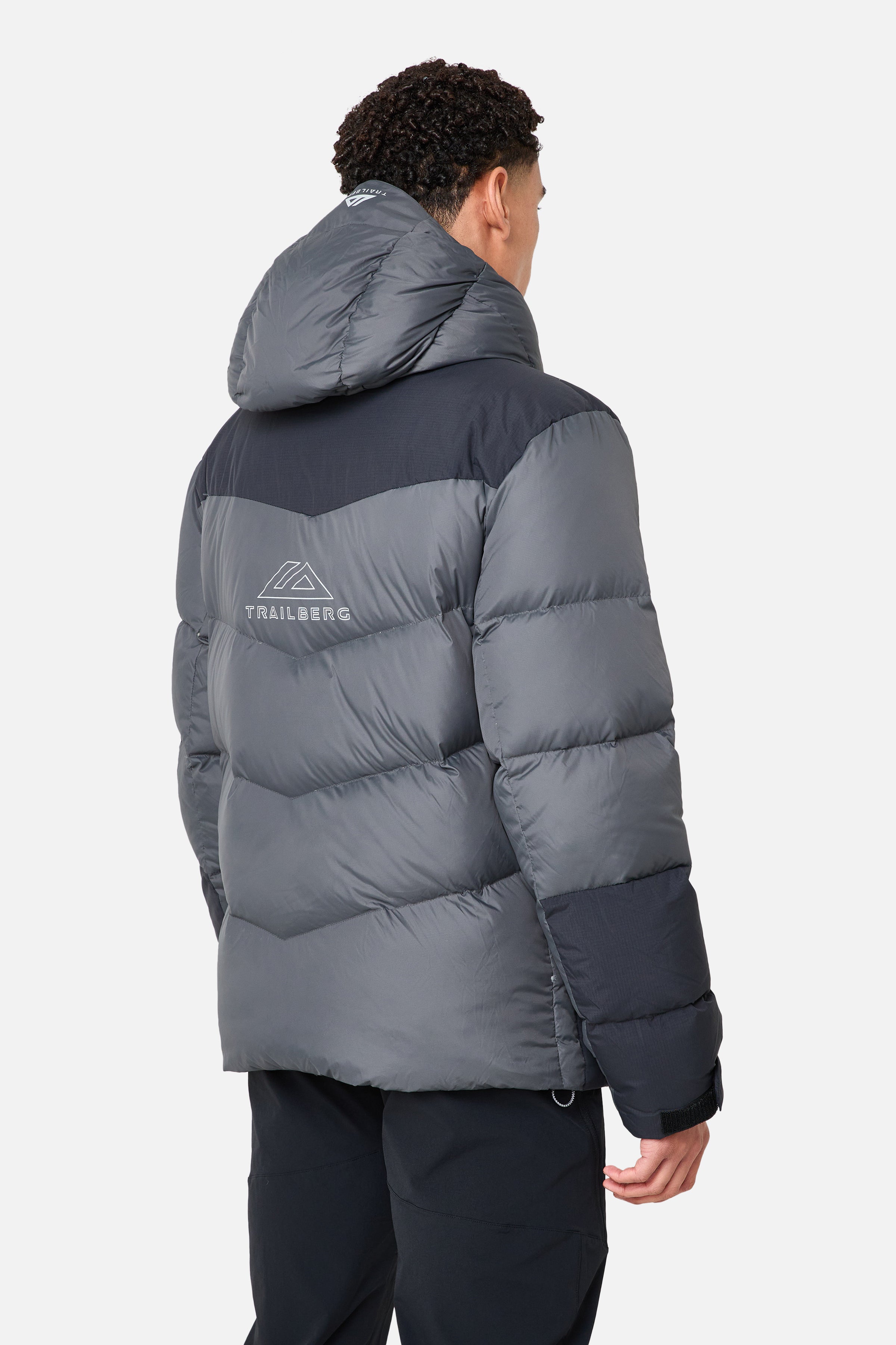Everest 600F Down Jacket - Volcano Grey/Black
