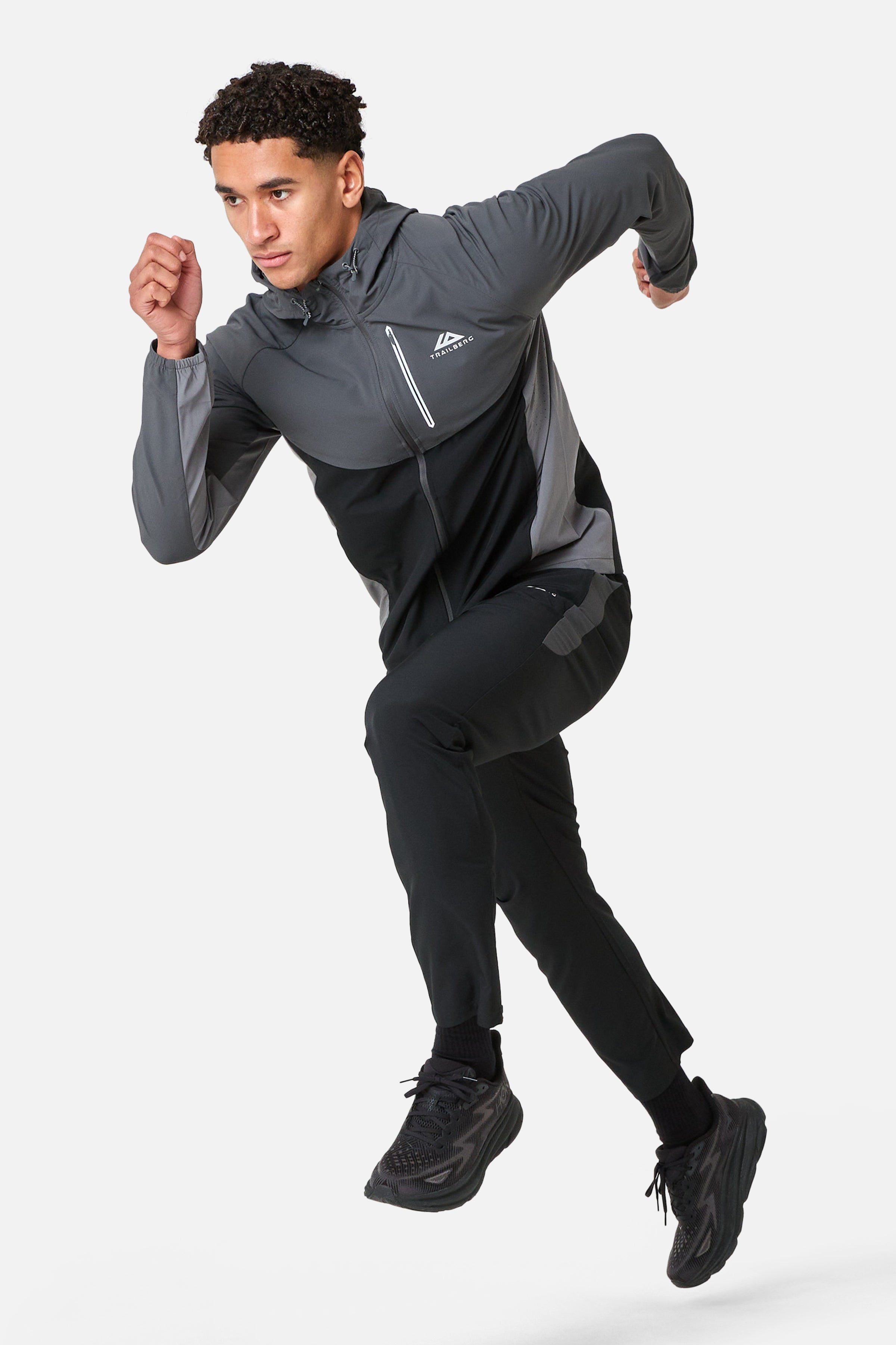 SS26 Cloud Tracksuit - Black/Volcano Grey