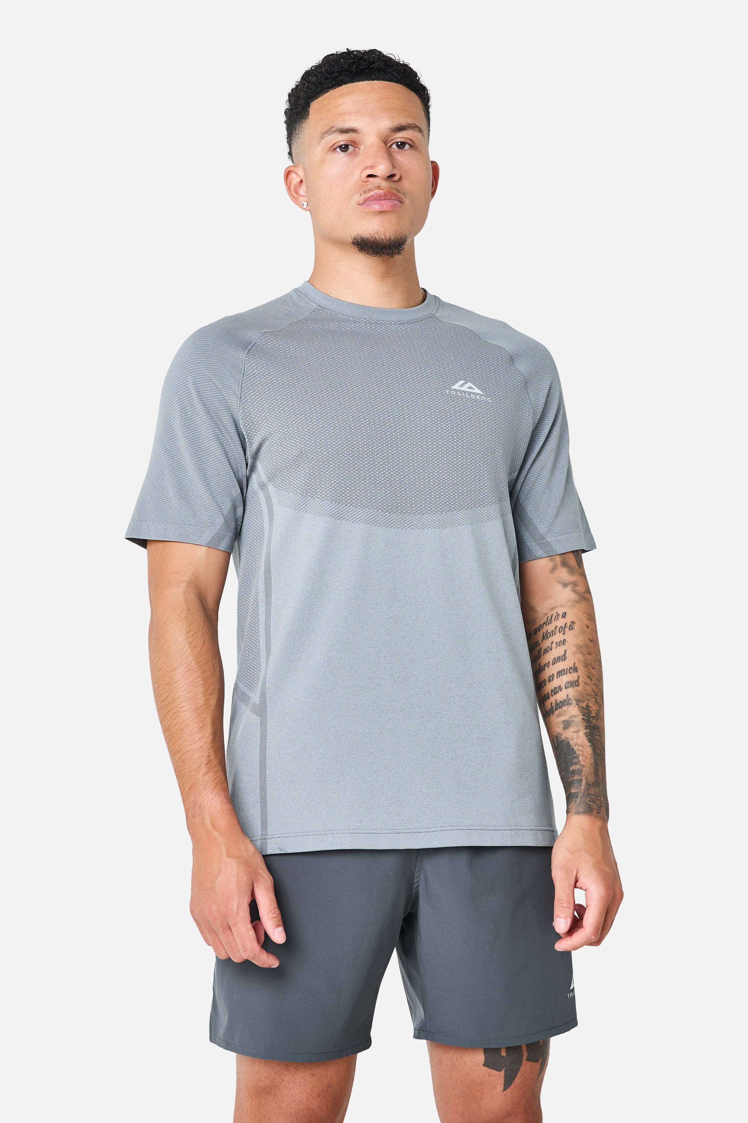 Fusion Seamless Essentials Twinset - Graphite Grijs