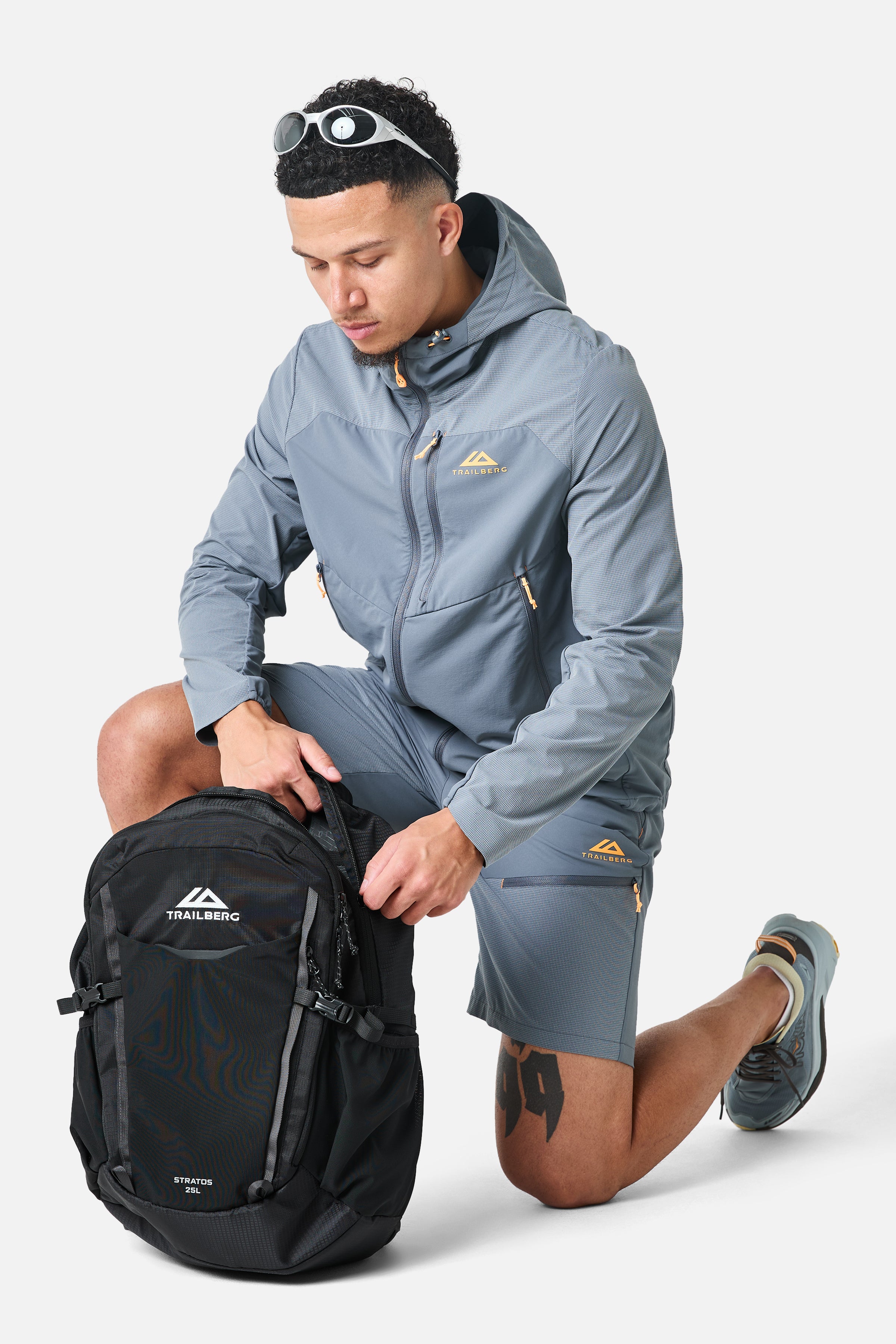 Kazbek Twinset - Stormgrijs