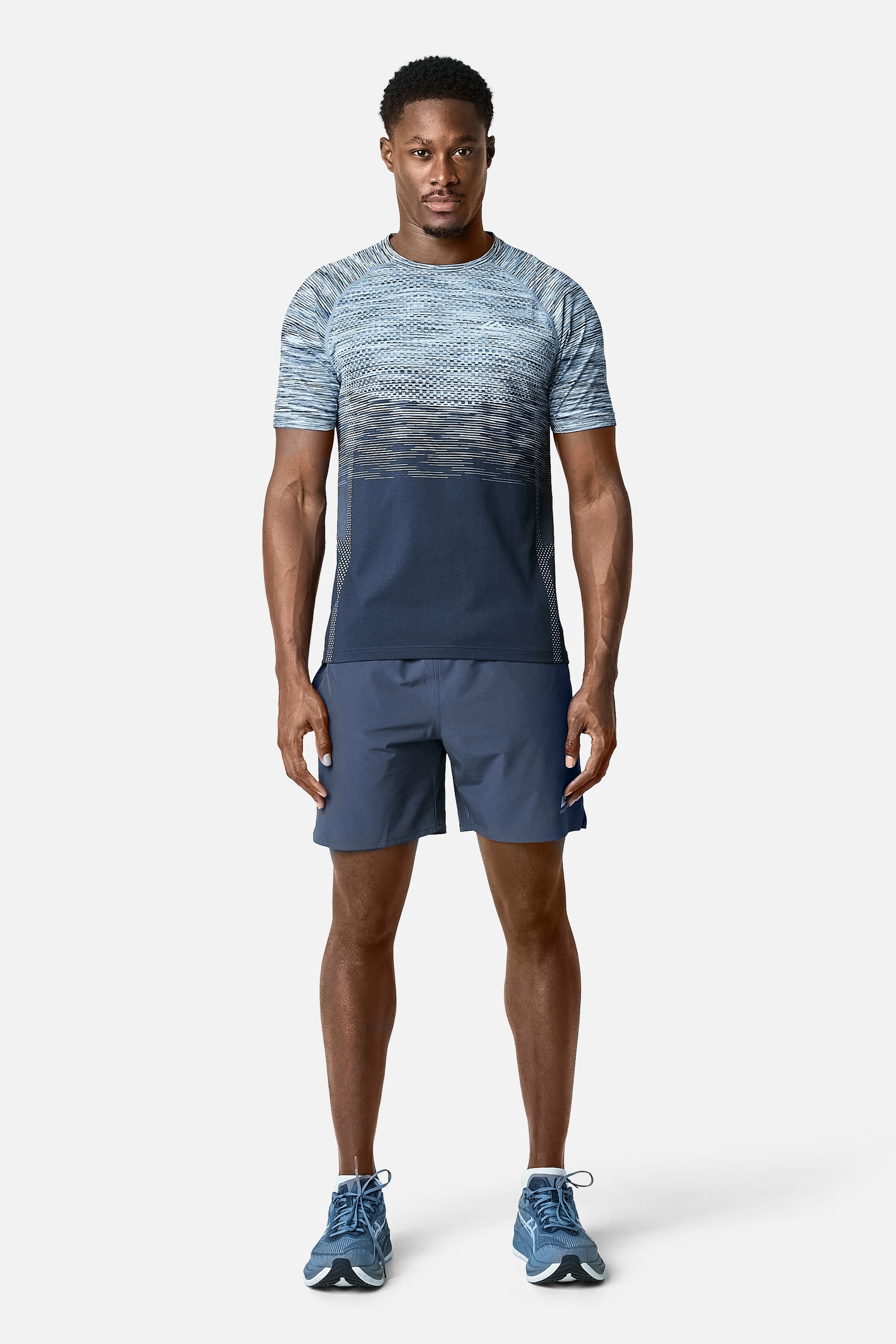 Apex Seamless Essentials 2.0 Twinset - Storm Blue/Iceberg Blue