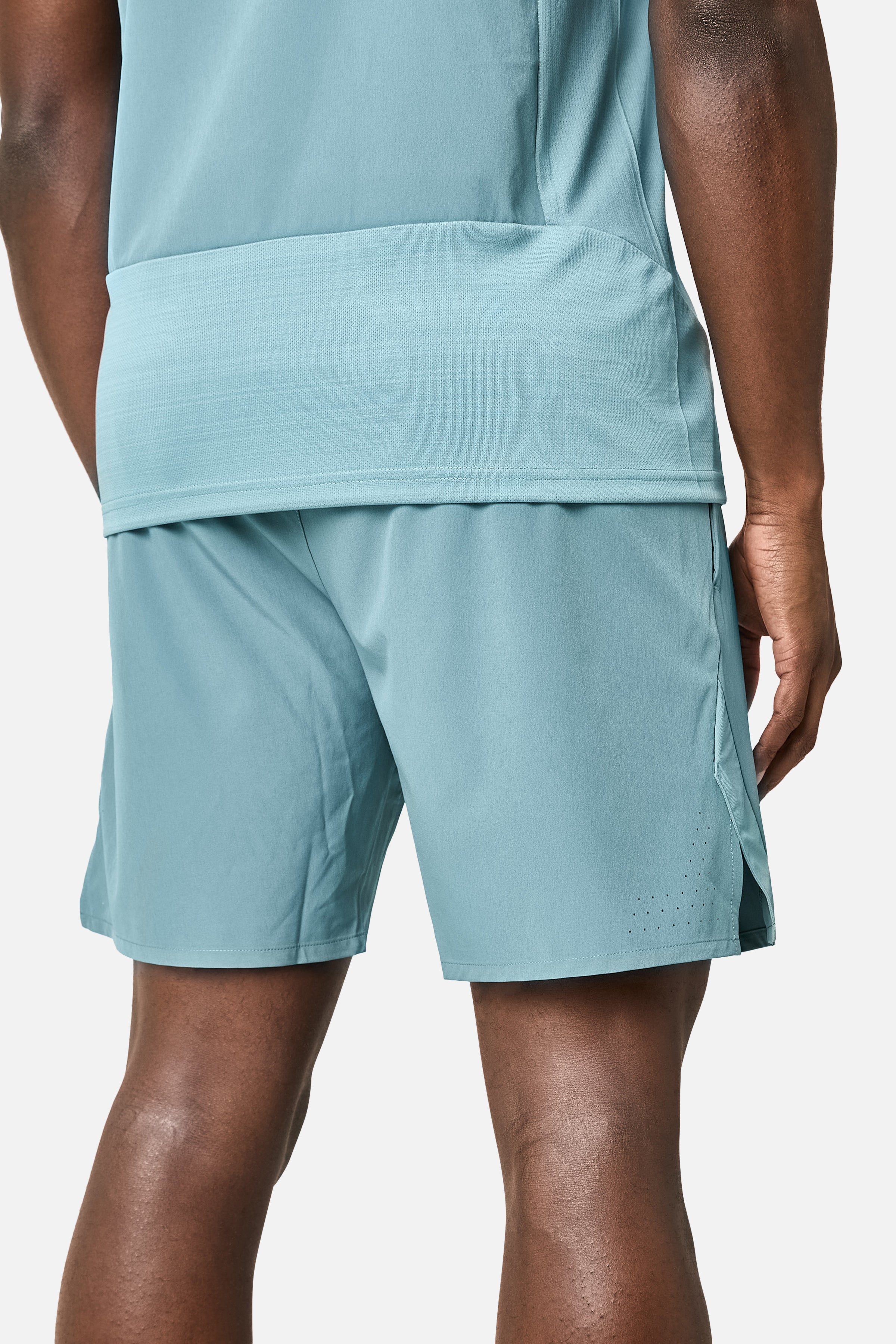 SS26 Cloud Short - Frosted Denim/Polar Breeze