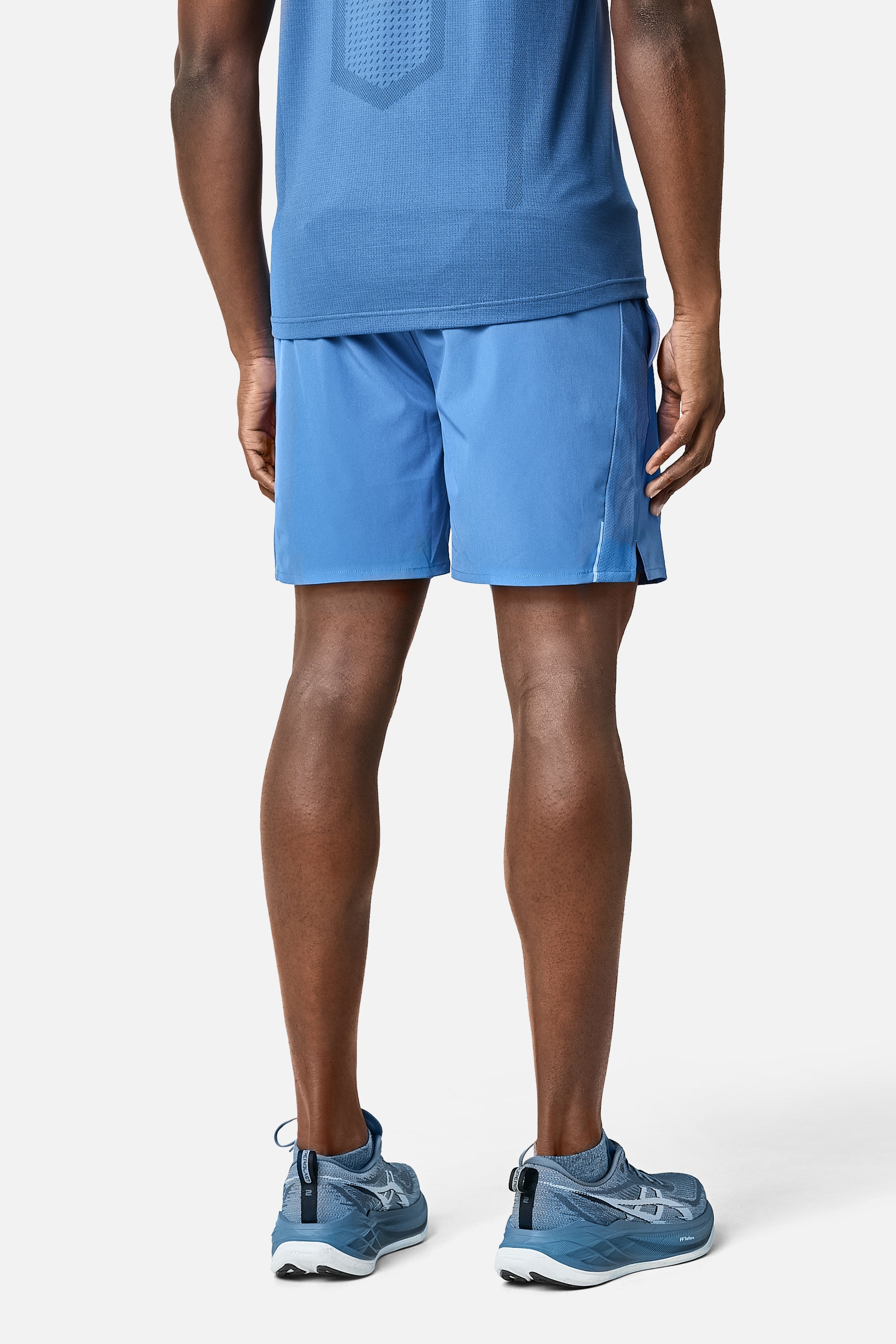 Rapid Dash Seamless Twinset - Voltage Blue