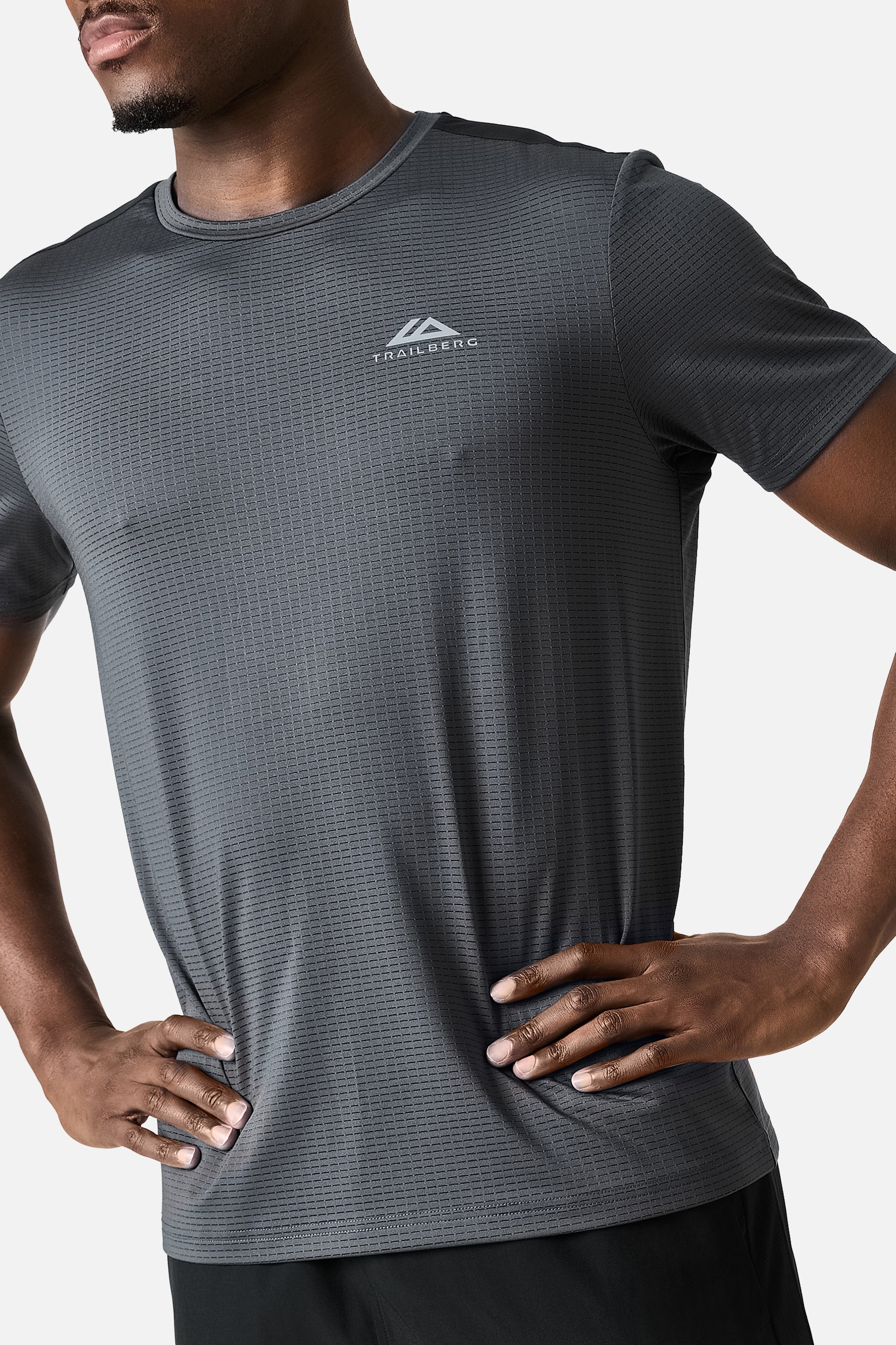 Rapid Dash 2.0 Tee - Volcano Grey/Black