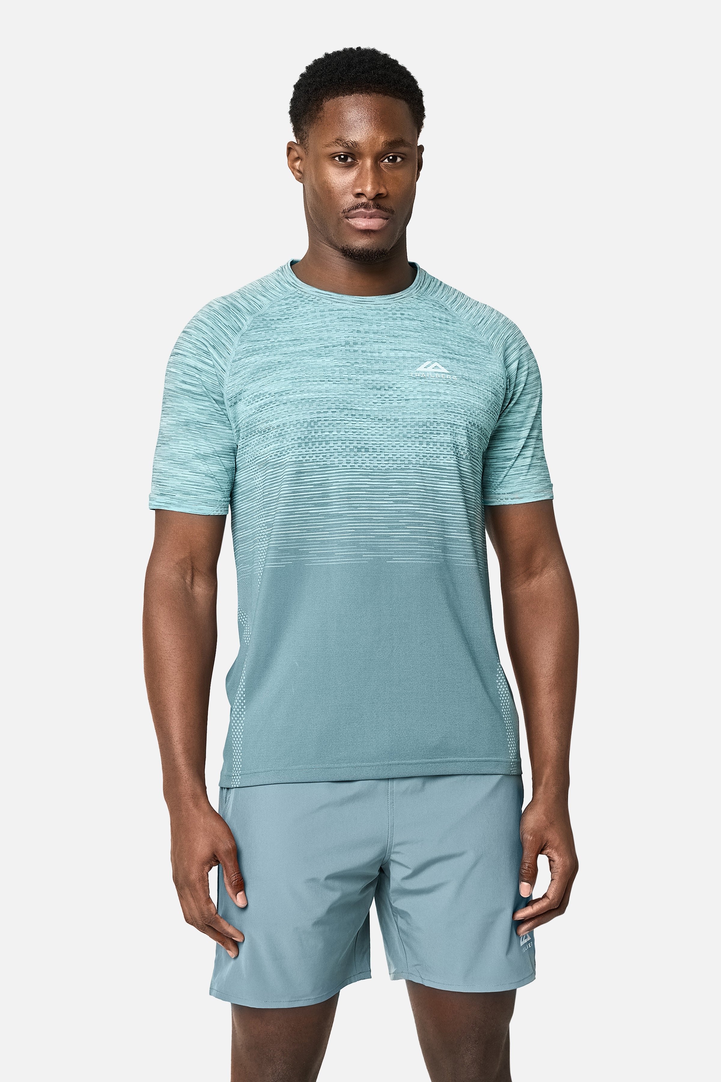 Apex Seamless Tee - Frosted Denim/Polar Breeze/Arctic Chill/Celeste
