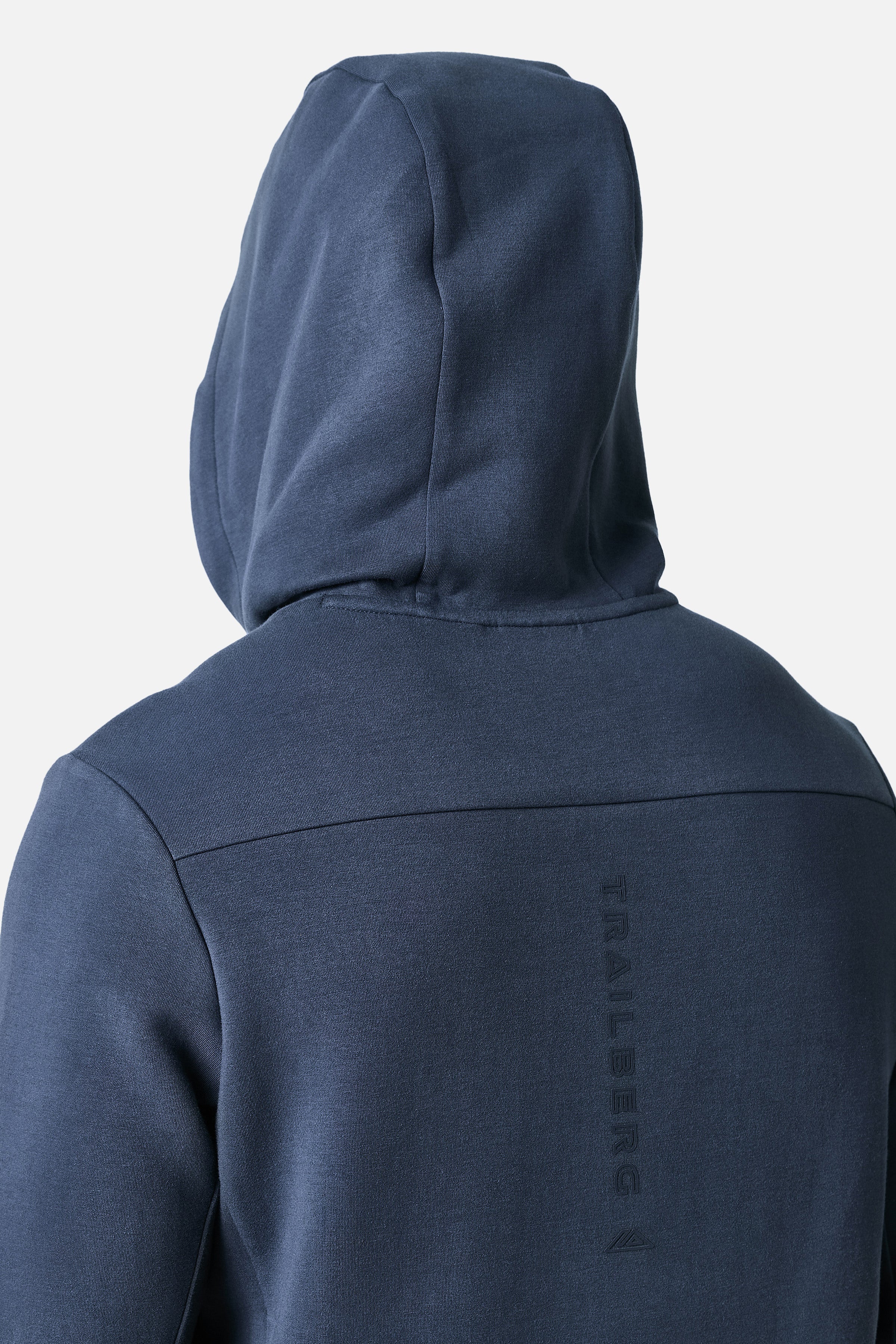Energy Fleece Hood - Storm Blue