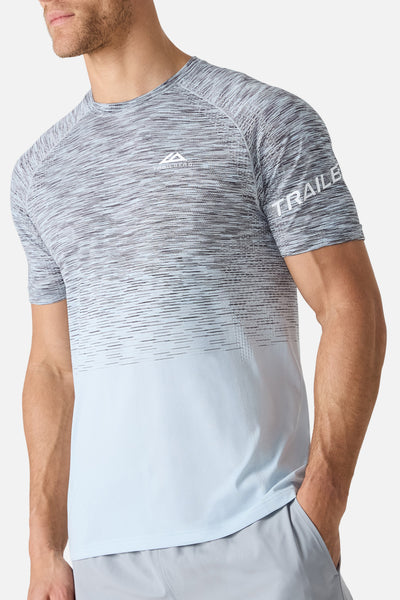 Arc Seamless Tee - Ice Blue/Nightfall Grey/Fog Whisper/Lunar Grey