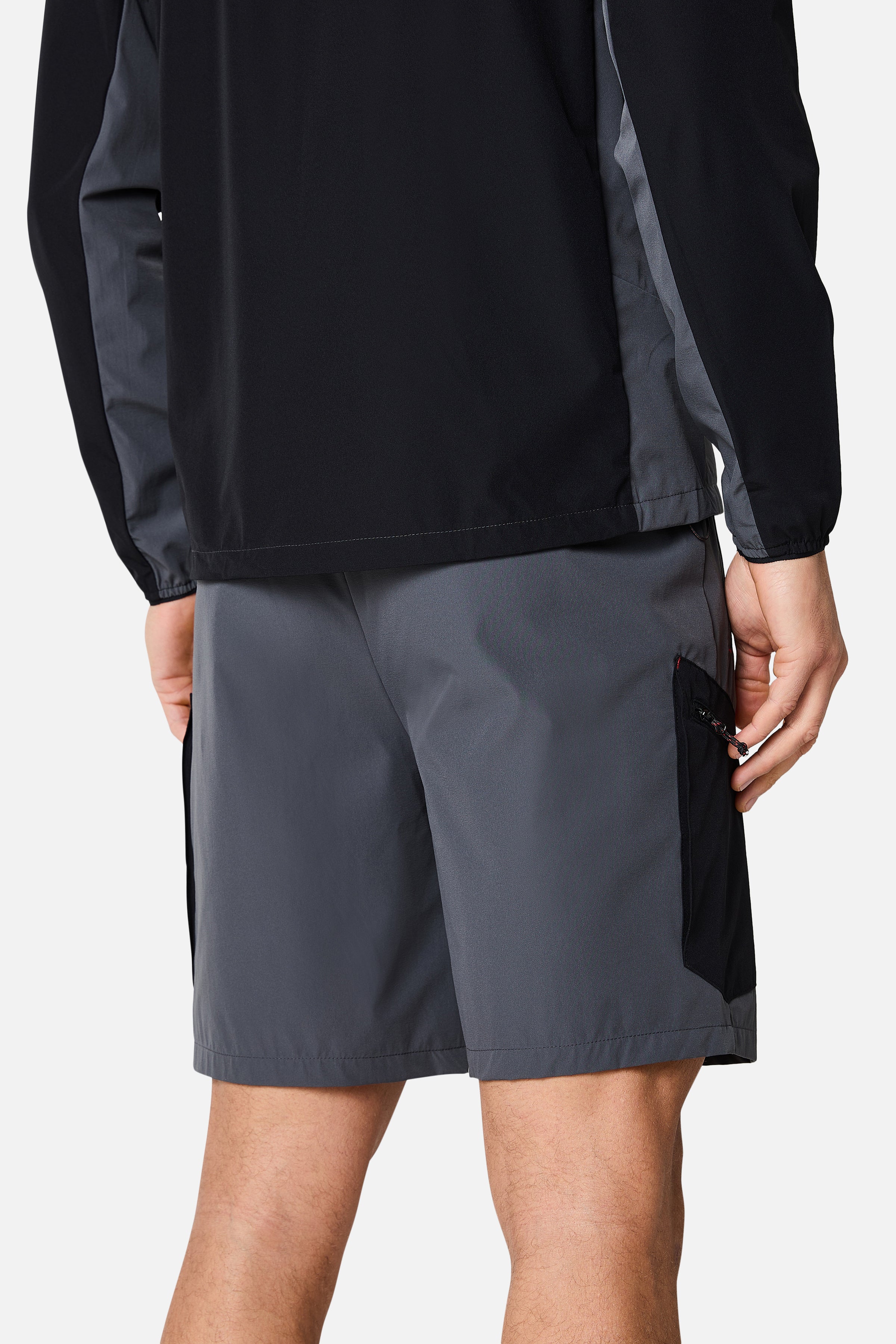 Oberland Cargo Short - Vulkangrau/Schwarz