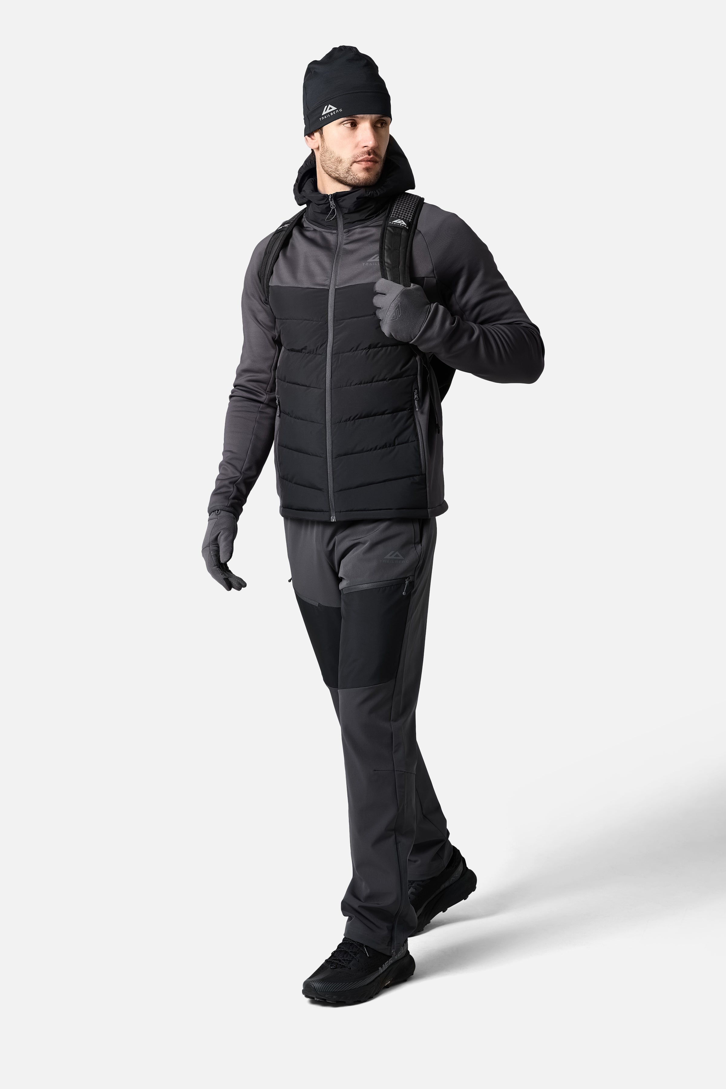 Rhine 3.0 Winterised Tracksuit - Volcano Grey/Black