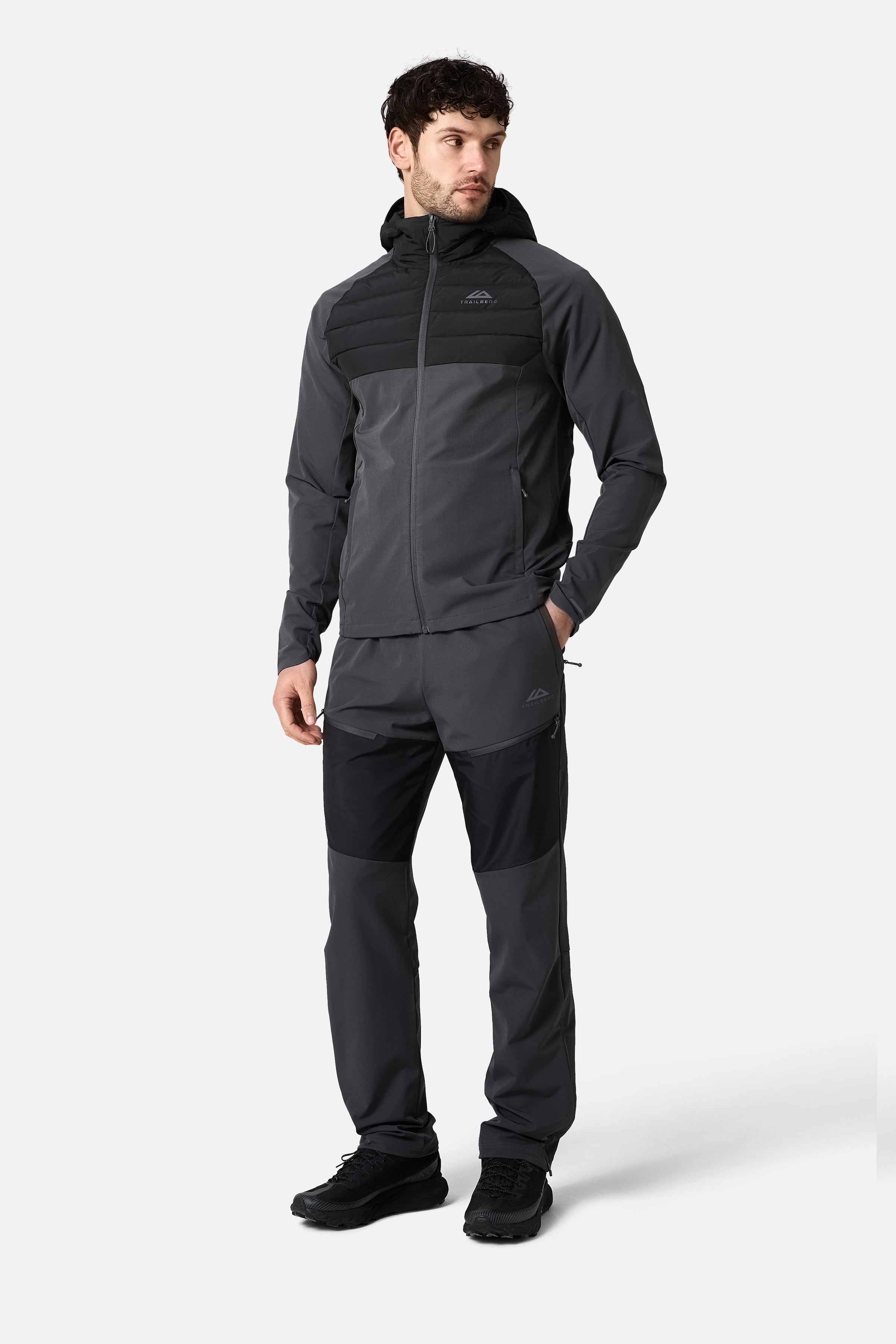 Rhine 2.0 Hybrid Jacket - Volcano Grey/Black