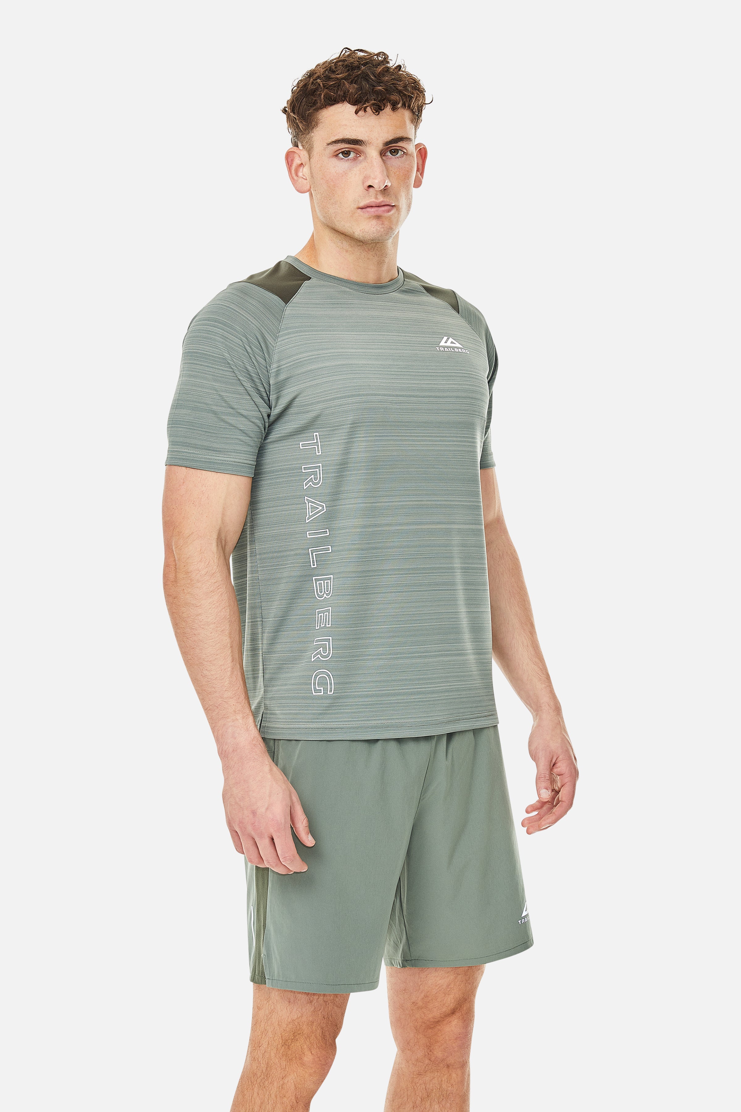 SS25 Triathlon Twinset - Pine Dust/Dark Fern