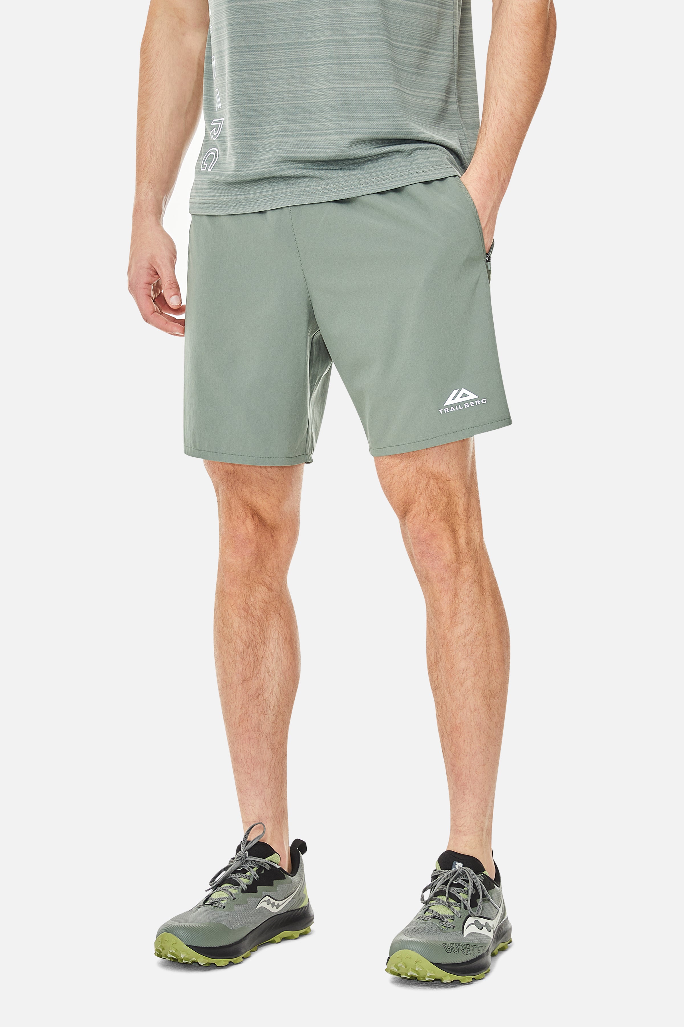 SS25 Triathlon Twinset - Pine Dust/Dark Fern