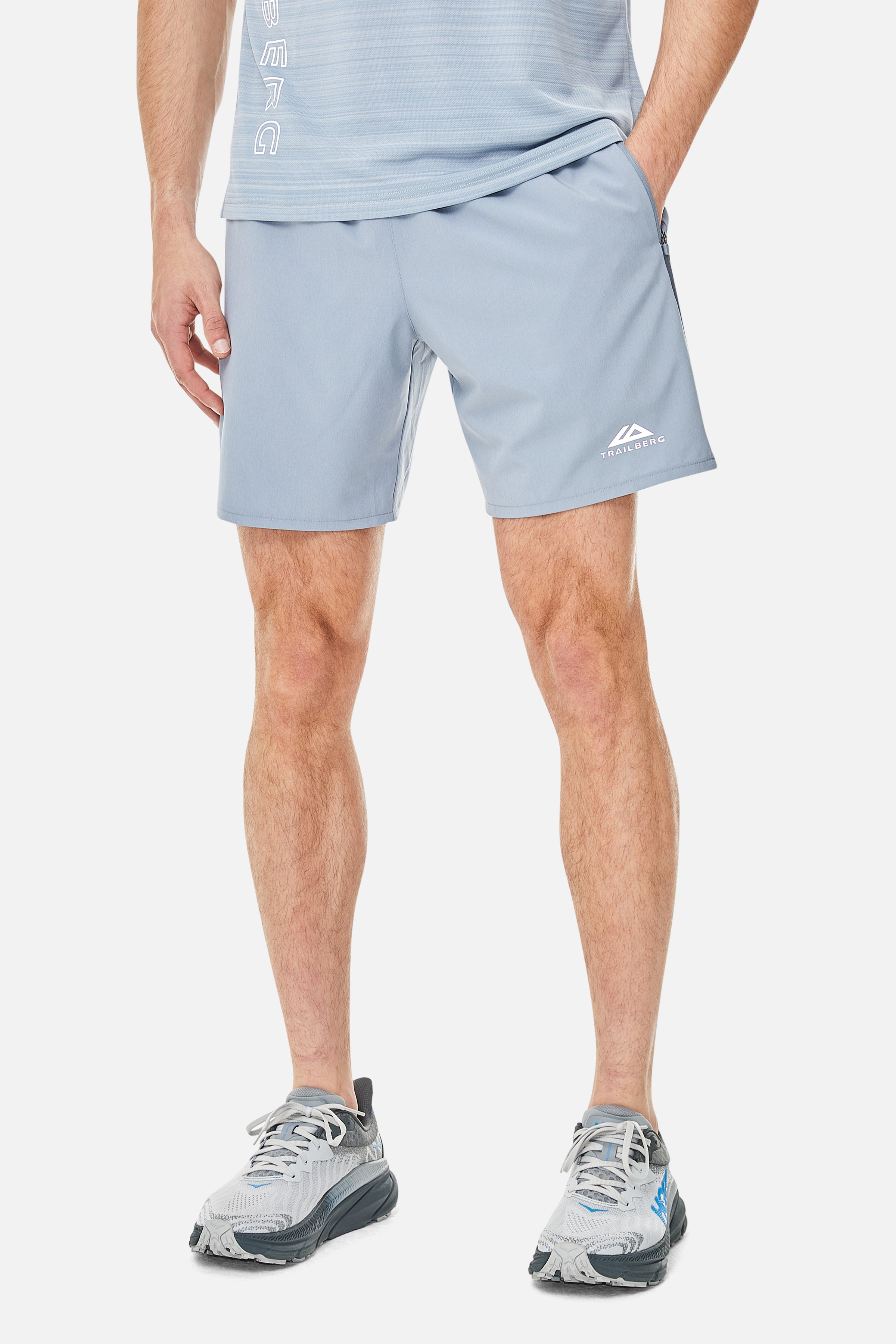 Triathlon SS25 Short - Cloud Haze/Storm Grey