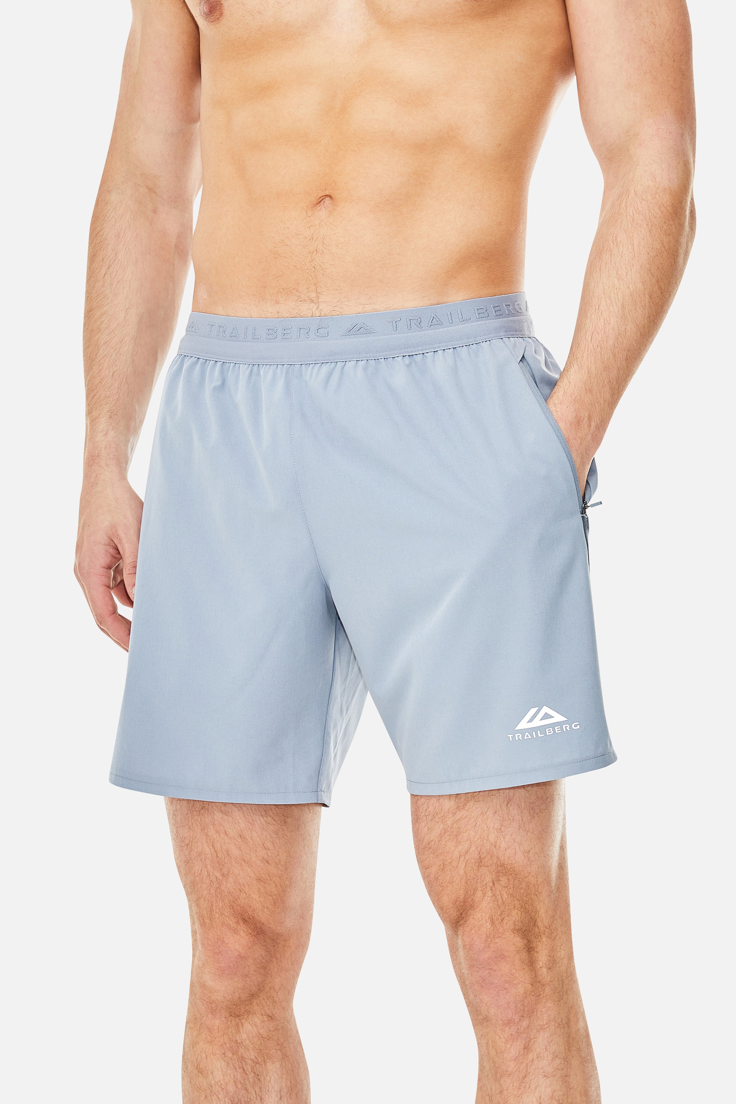 Triathlon SS25 Short - Cloud Haze/Storm Grey