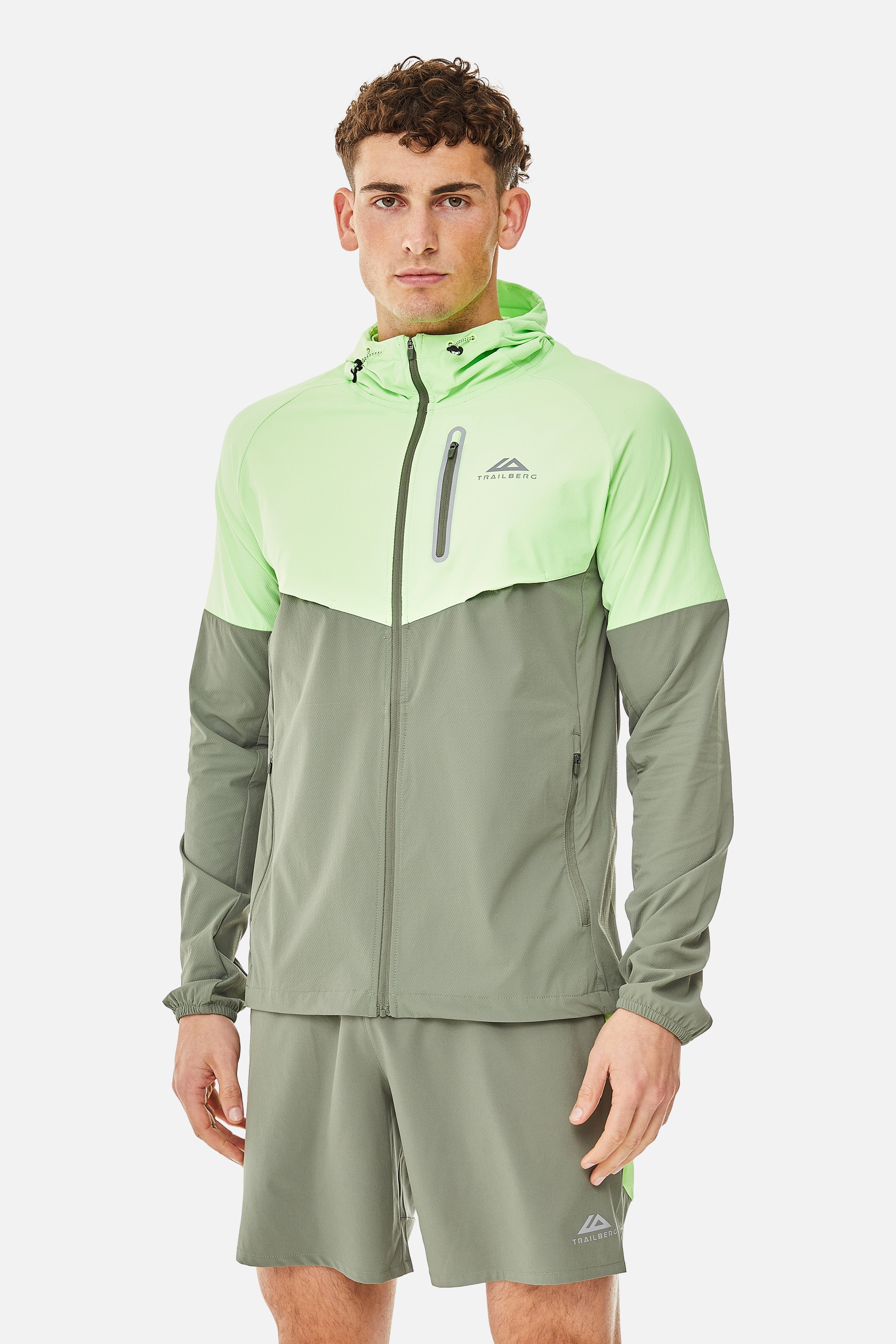 Cloud SS25 Triset - Pine Dust/ Neon Lime