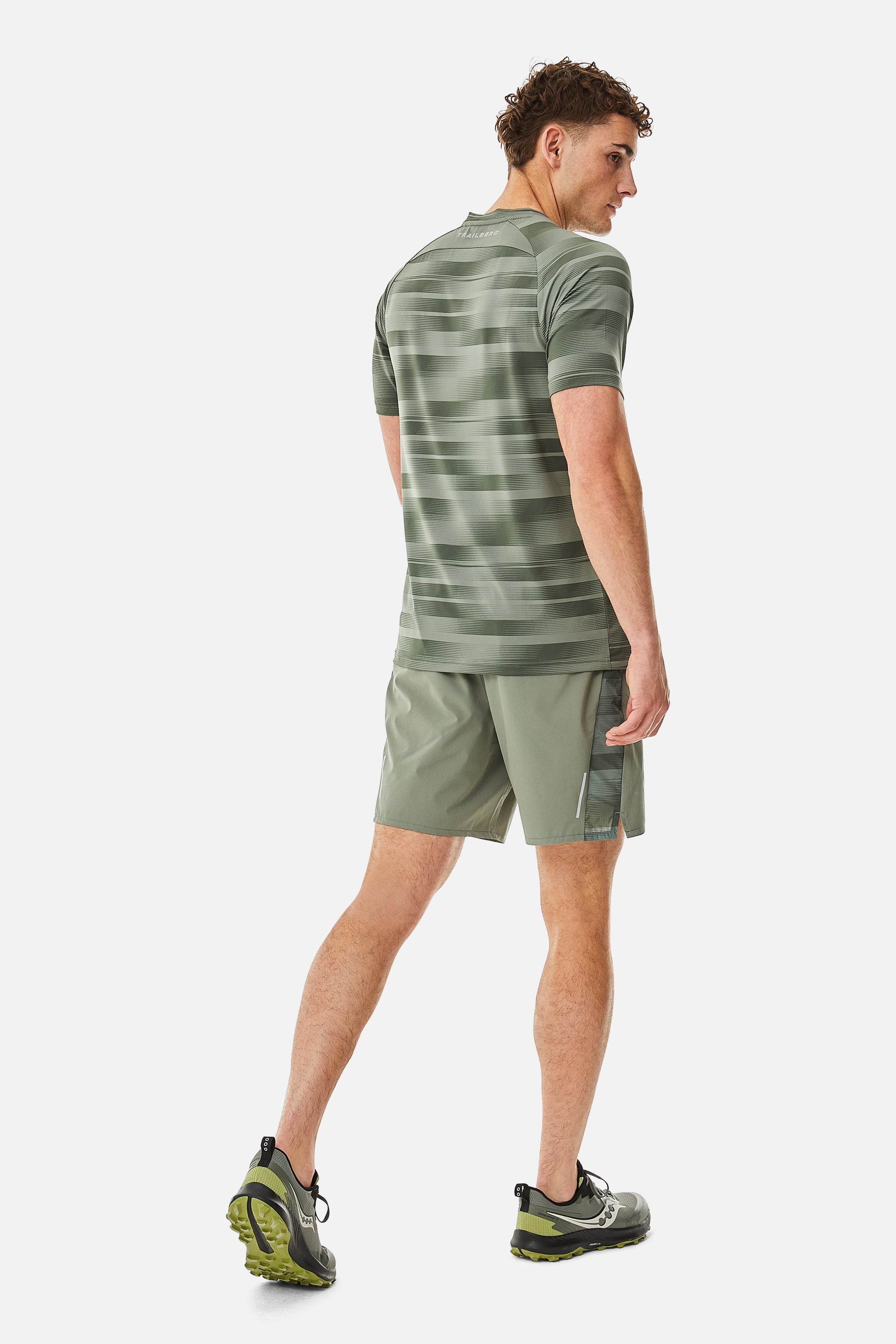 Dimension 2.0 Tee - Pine Dust/Dark Fern