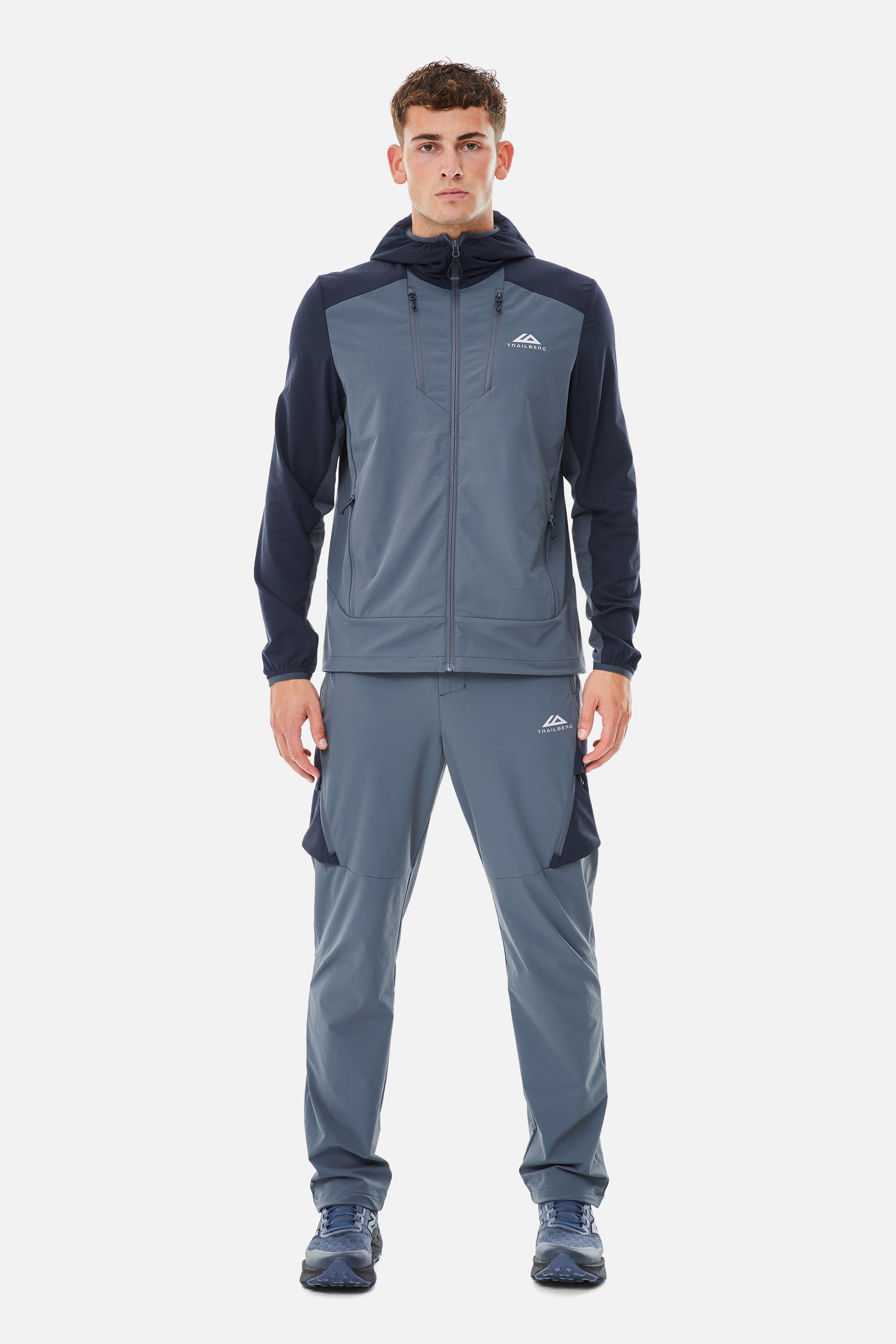 Faltenjura 2.0 Tracksuit - Storm Grey/Deep Ocean
