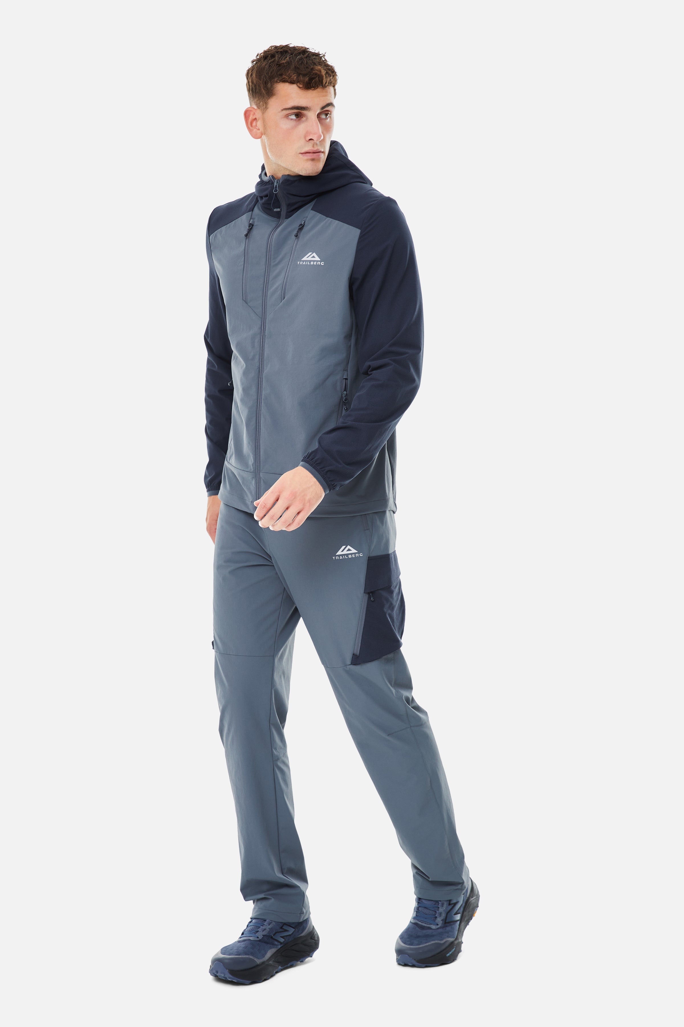 Faltenjura 2.0 Pant - Storm Grey/Deep Ocean