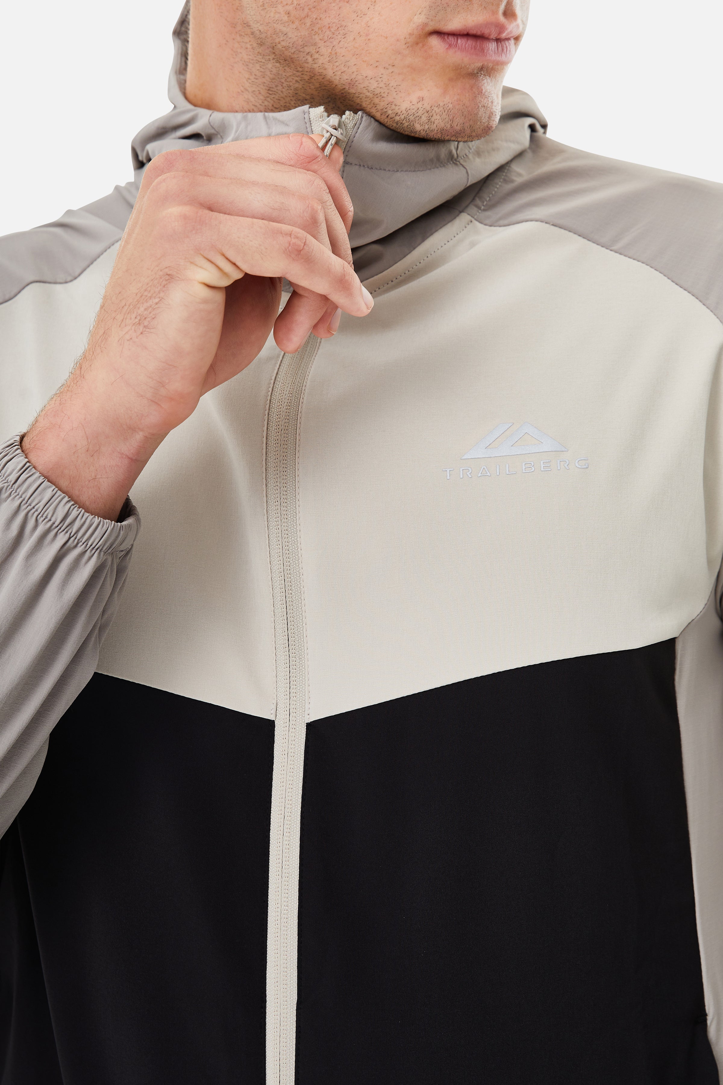 Focus Hood  - Fossil Brown/Pale Taupe/Black