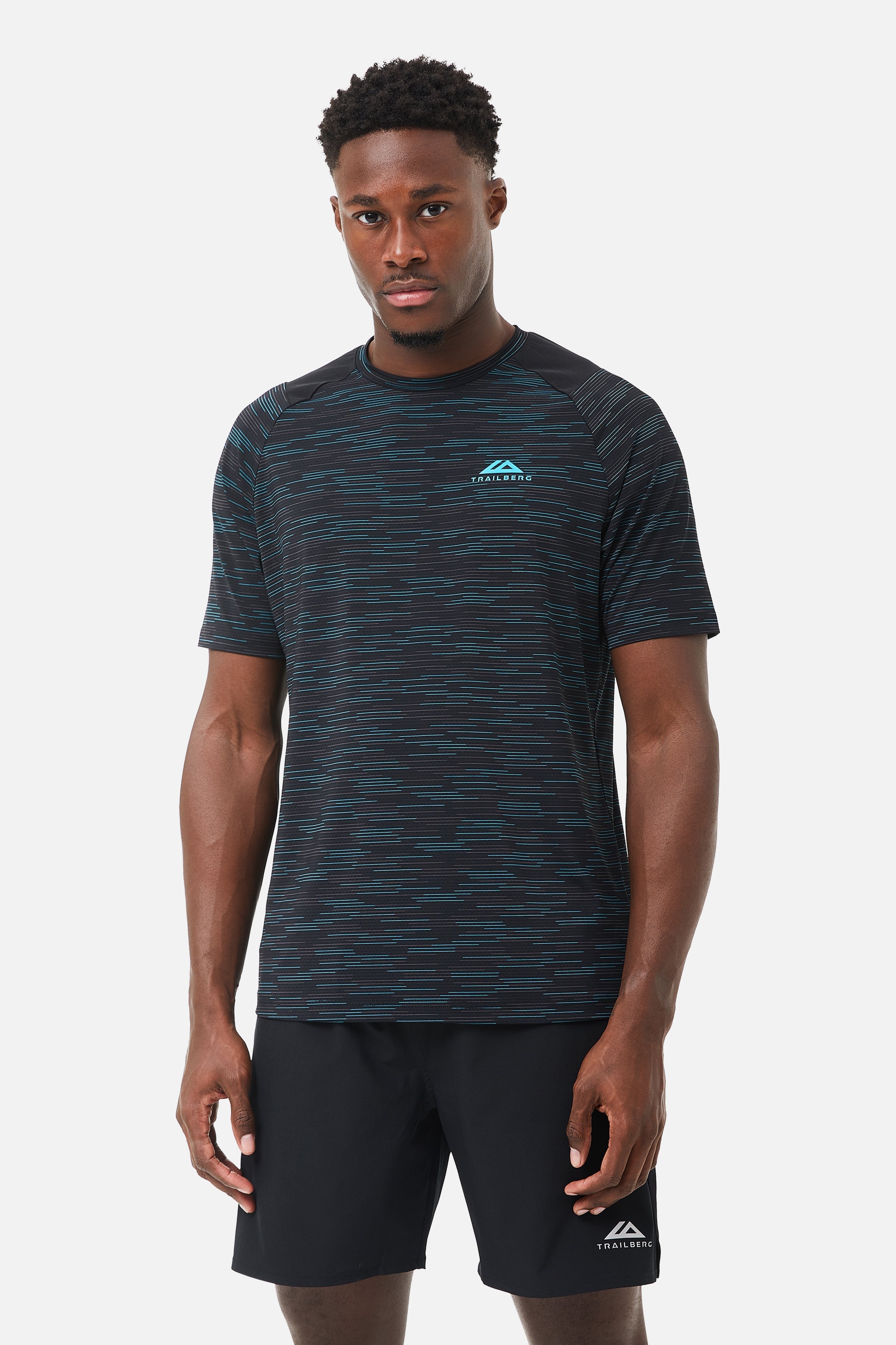 ELEMENT 2.0 TEE - BLACK/GREY/BLUE