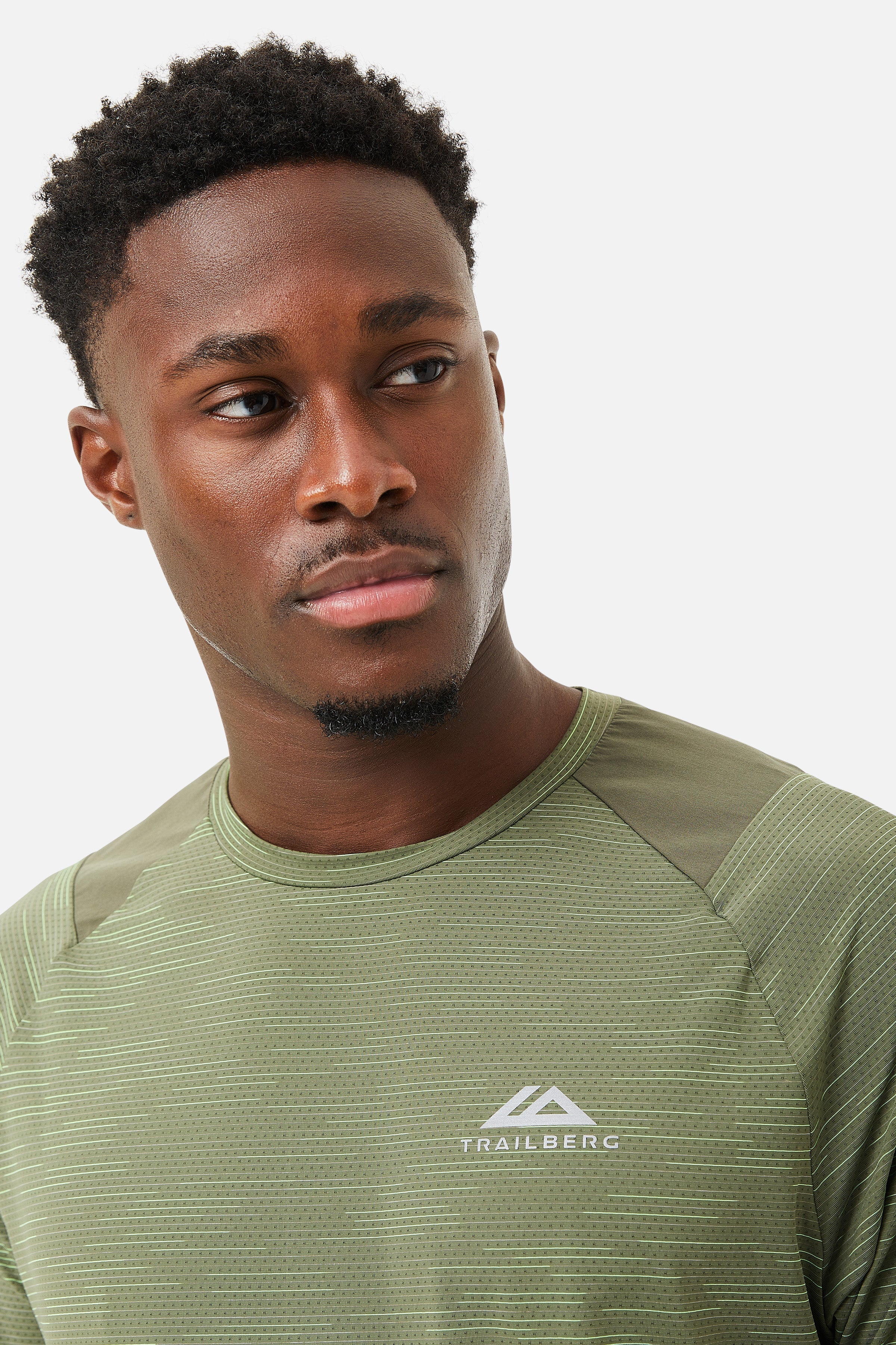 ELEMENT 2.0 TEE - KHAKI/NEON LIME