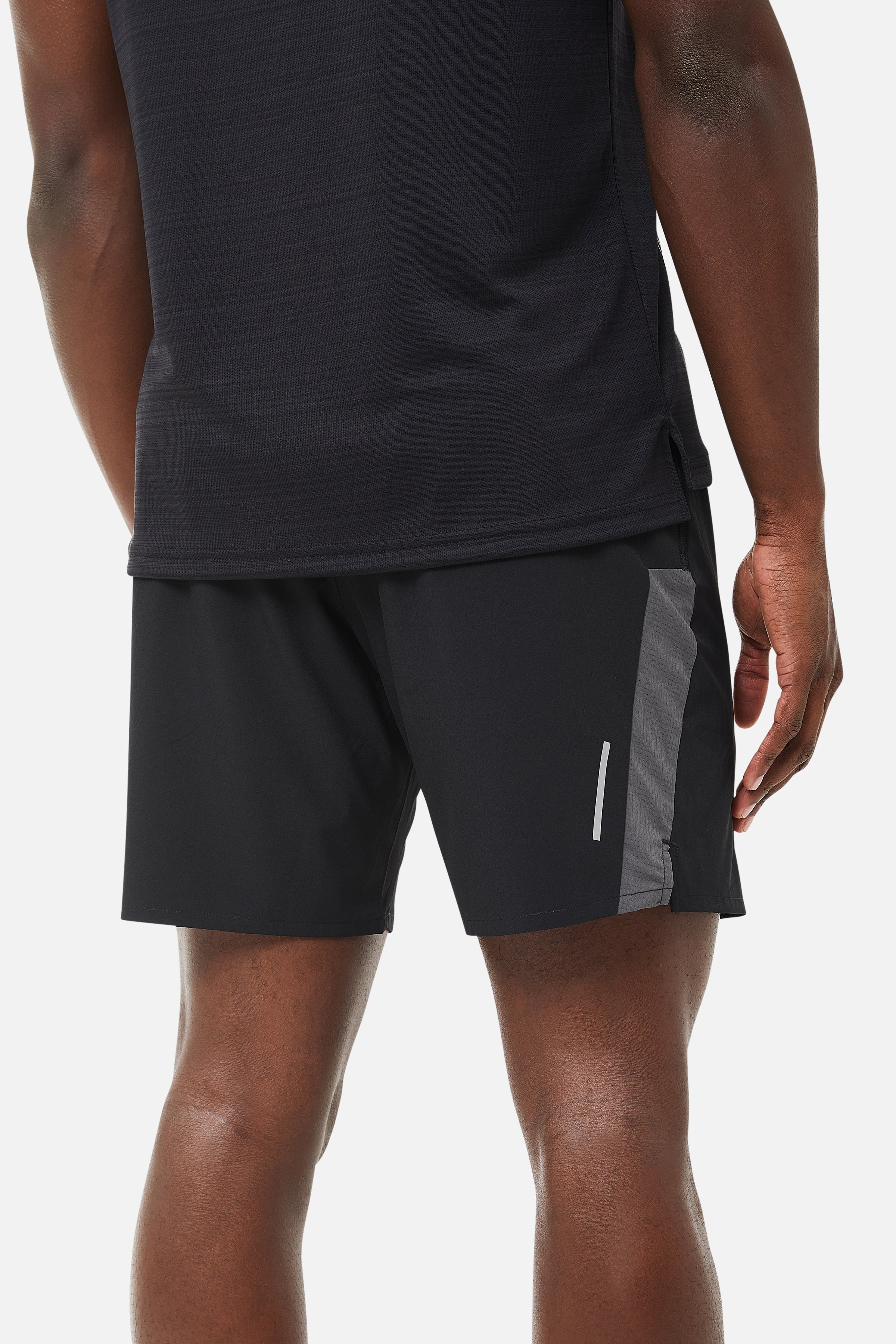 AW24 TRIATHLON SHORT - BLACK/GREY