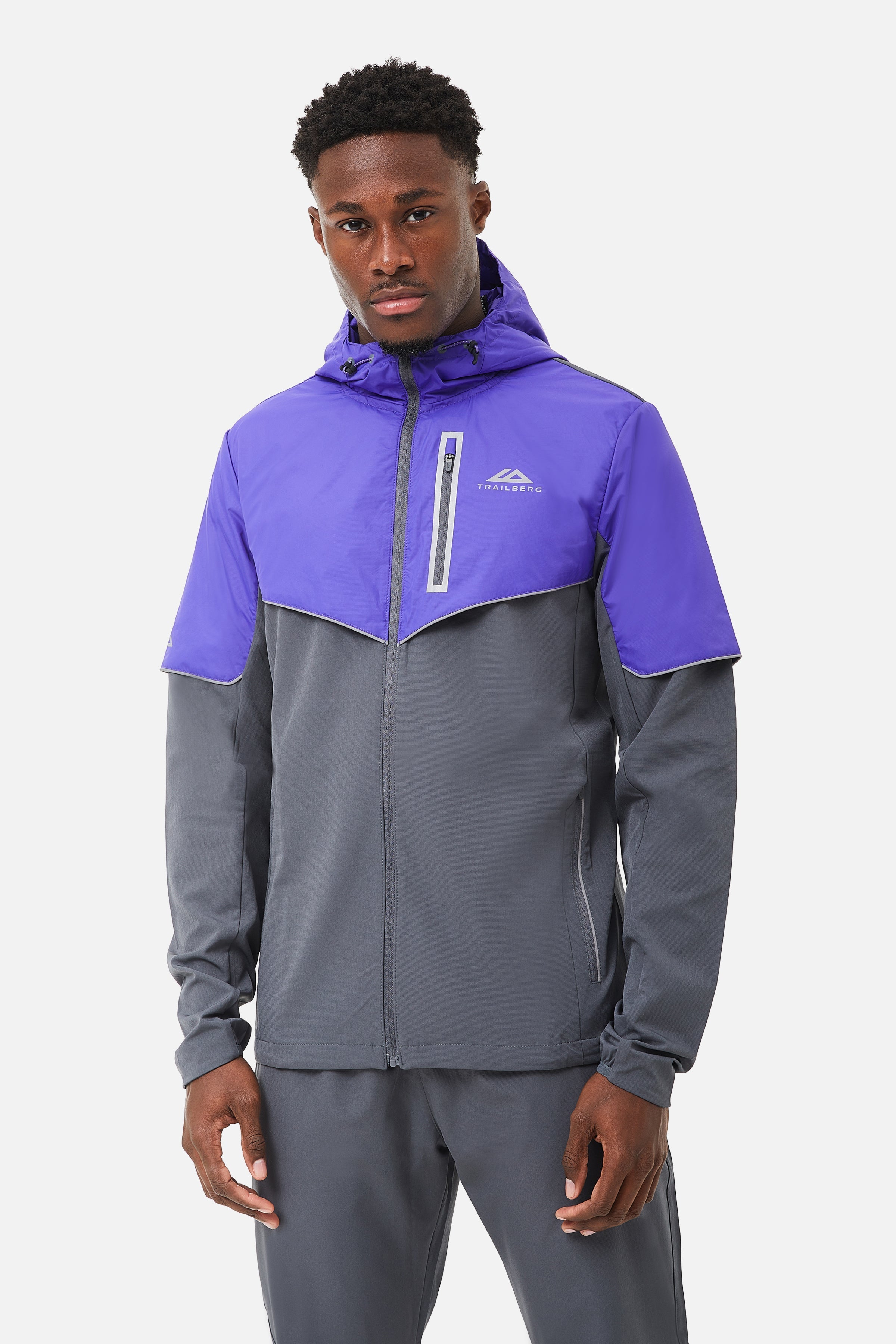 VERTIGO 2.0 TRACKSUIT - GREY/PURPLE