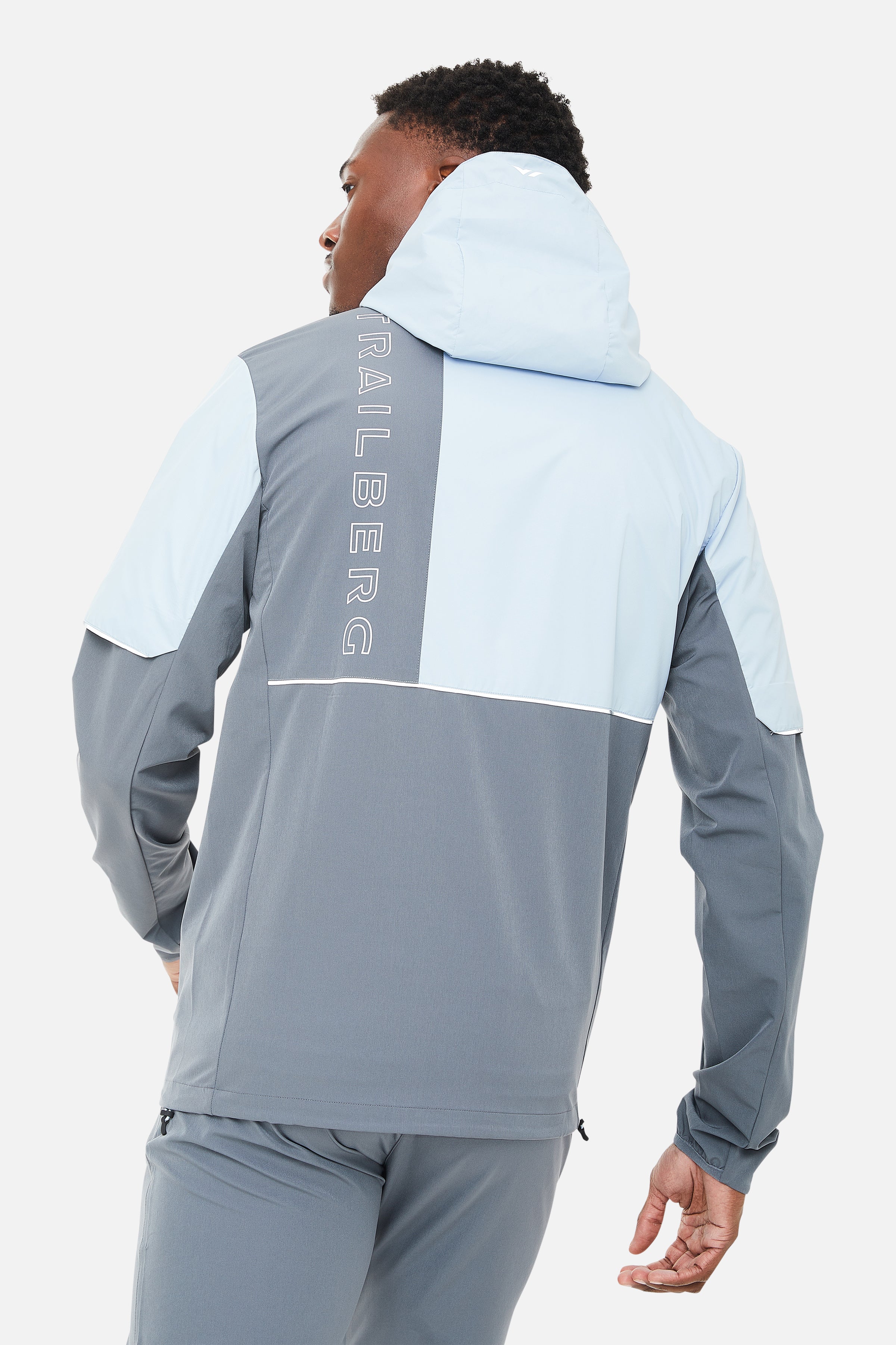 Vertigo 2.0 Hood - Grey/Blue