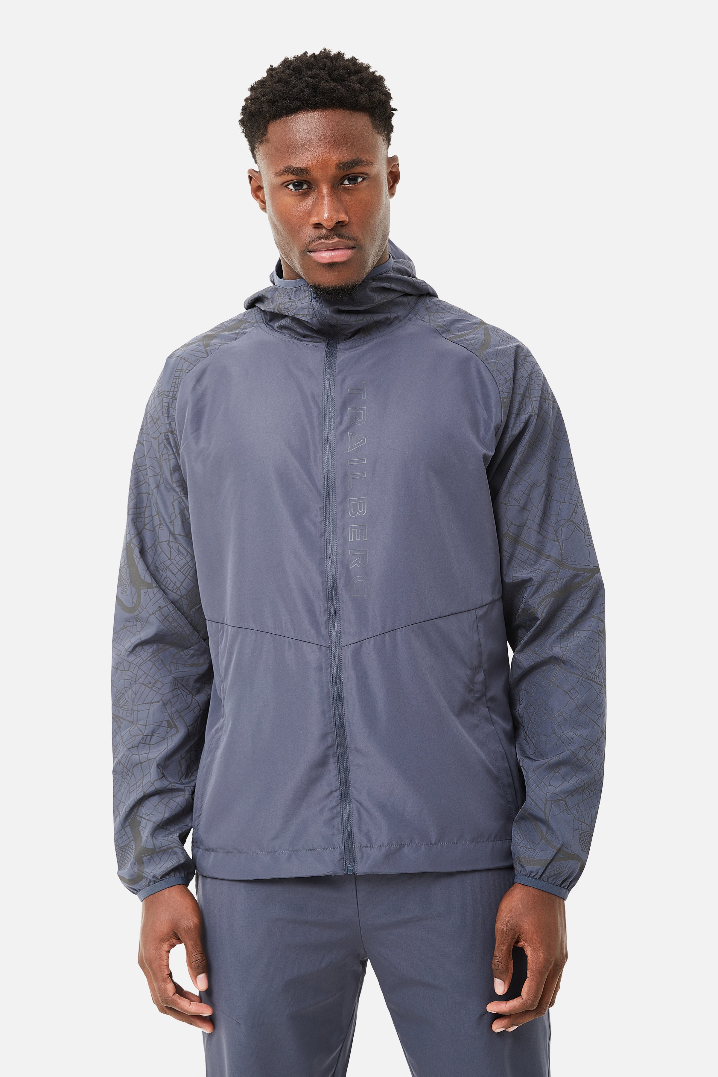 Geneva Windbreaker - Ombre Blue