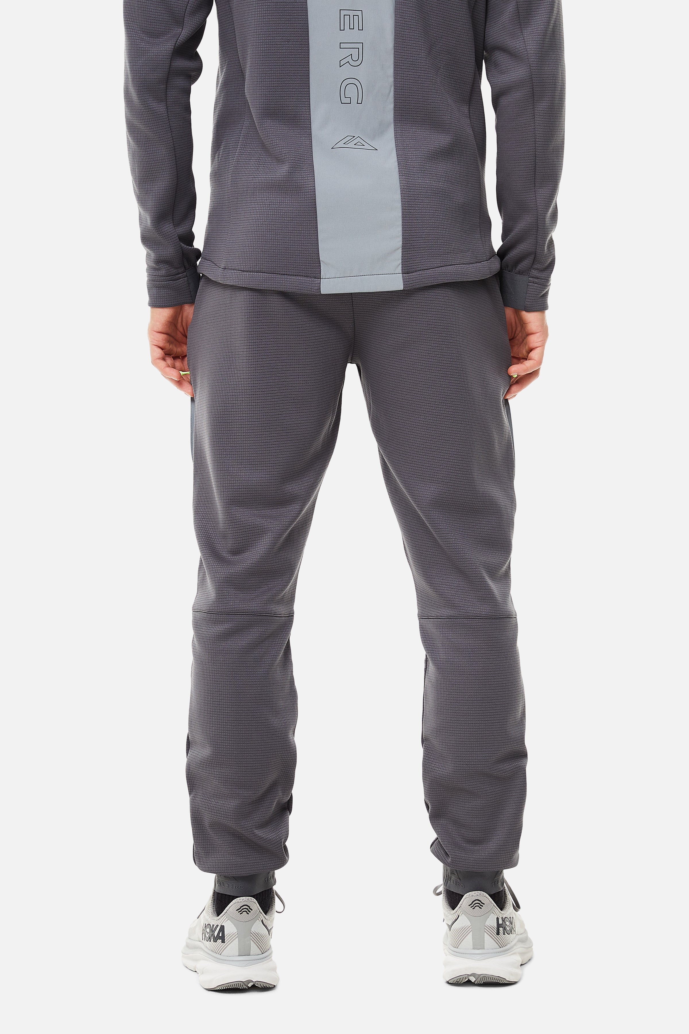 GLACIER FLEECE PANT - CHARCOAL/GREY