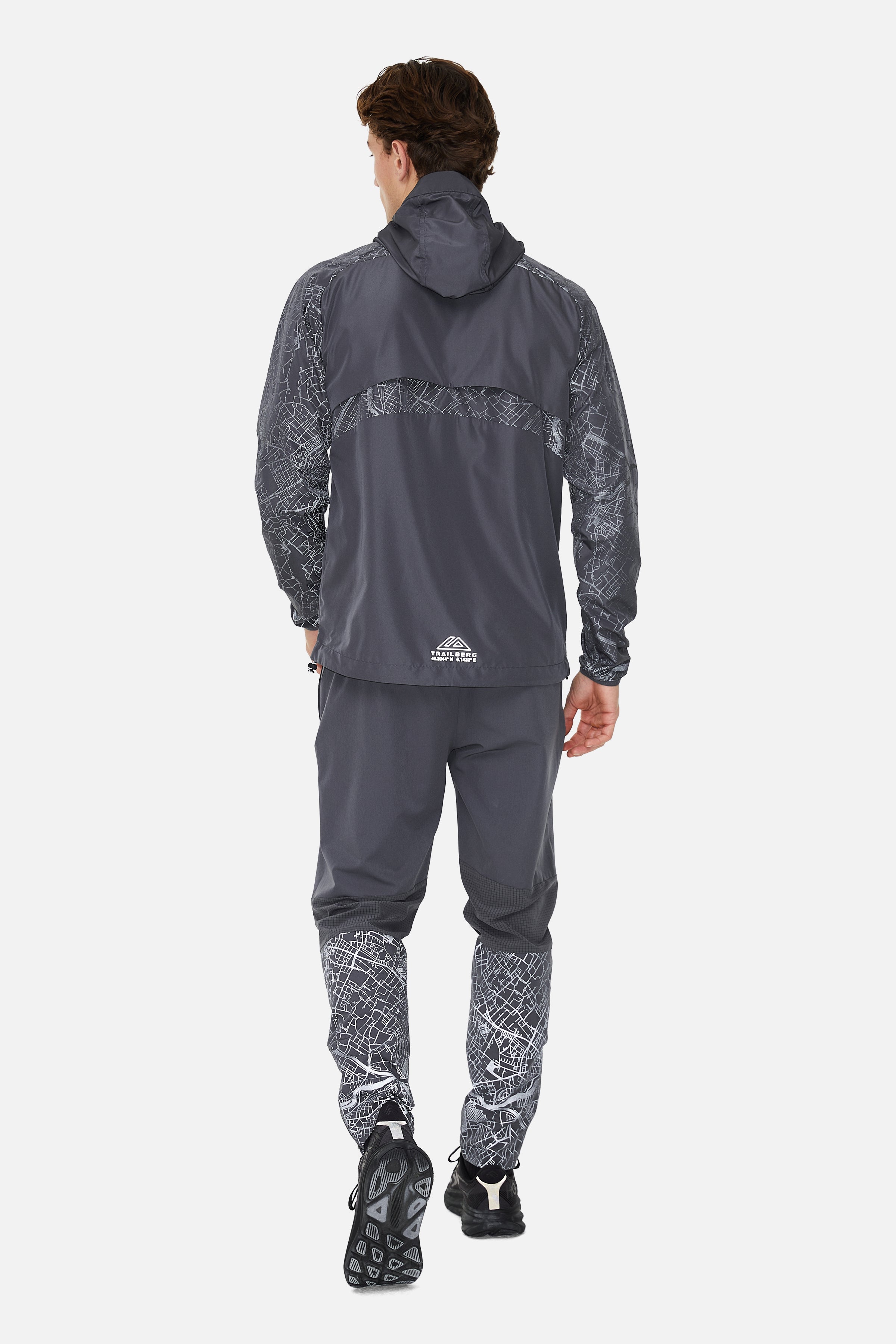 Geneva Windbreaker - Charcoal Grey