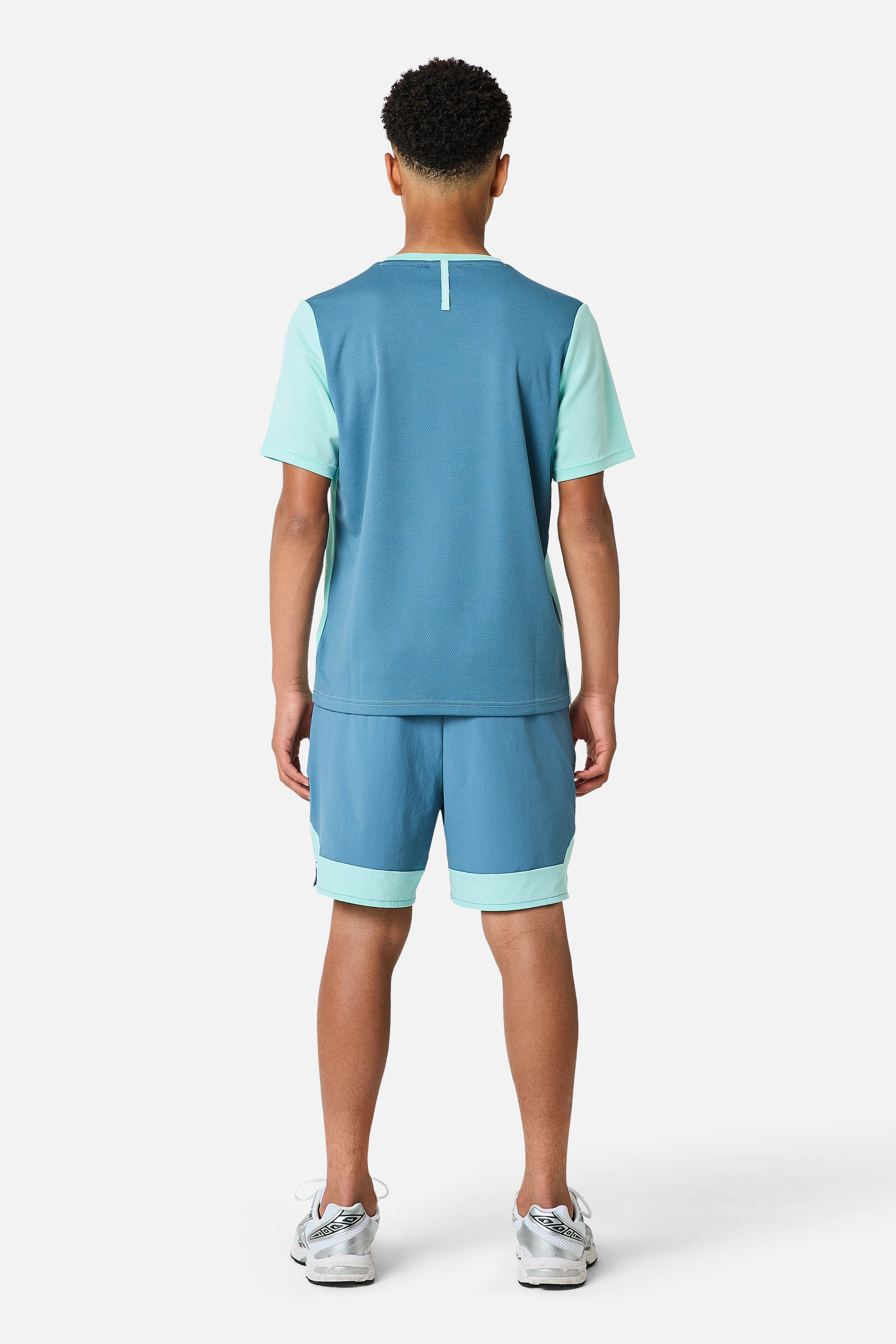 Boys Triathlon 4.0 Tee - Spruced Blue/Aqua Gleam/Open Air