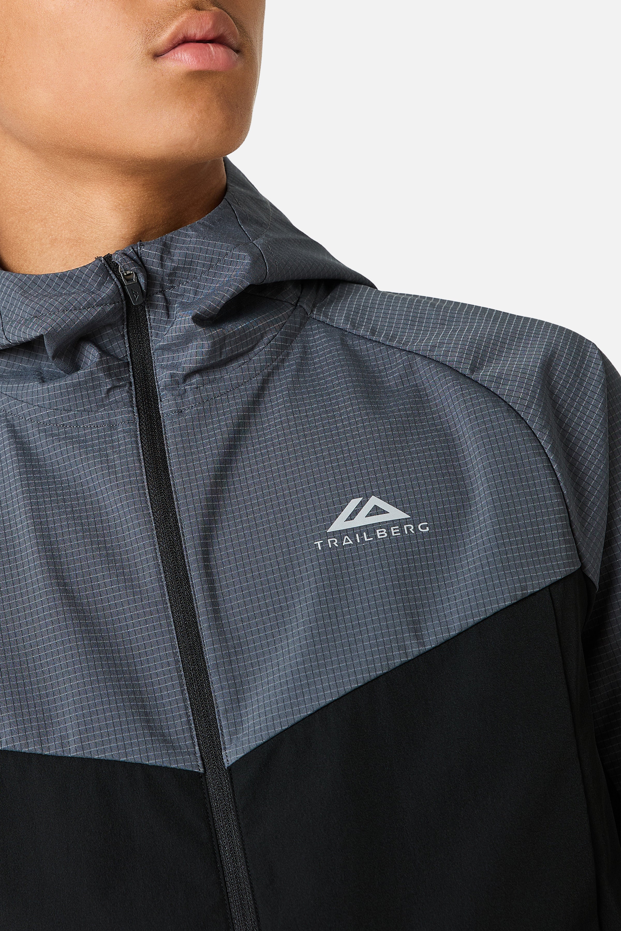 Boys Rapid Grid 2.0 Tracksuit - Black/Graphite Grey
