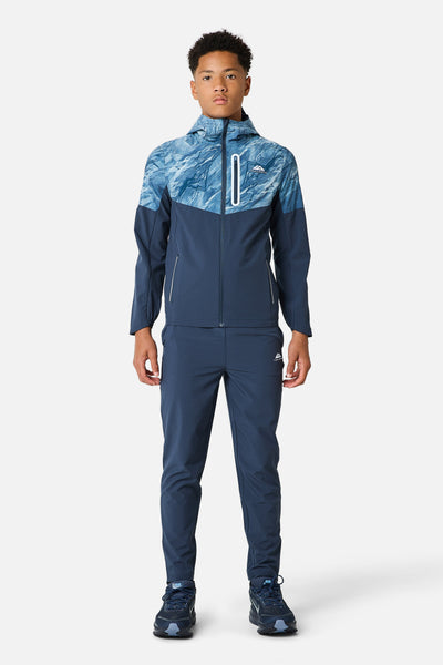 Boys Slate Tracksuit - Storm Blue/Washed Indigo