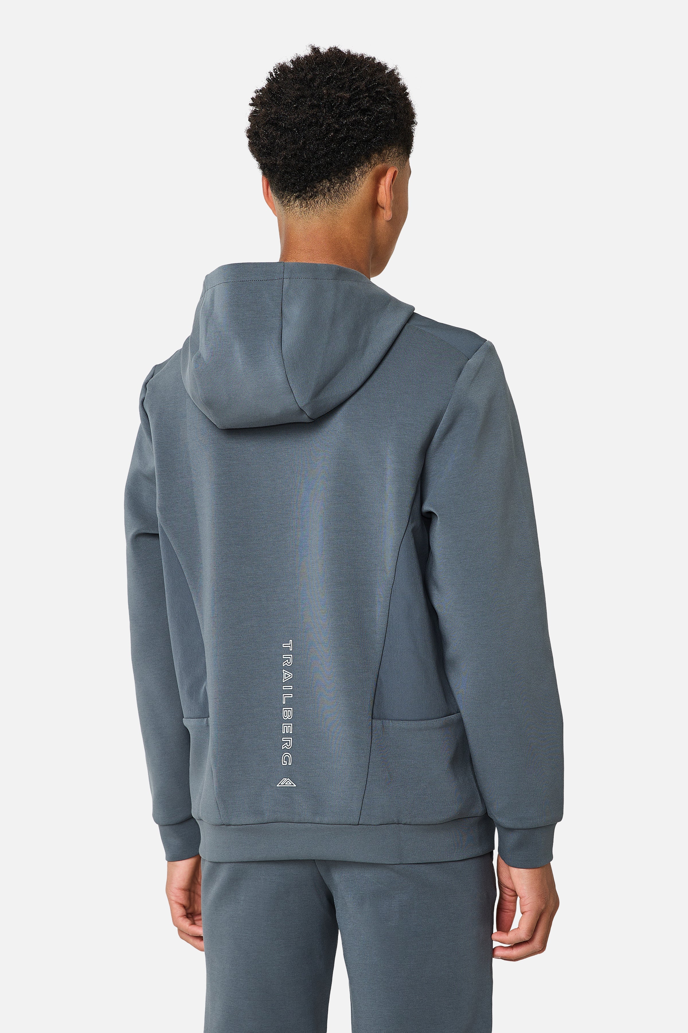 Boys Stormlight Hood - Graphite Grey/Lunar Grey
